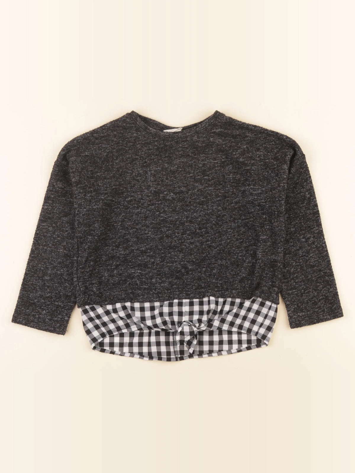 Zara - pull gris - 5 ans