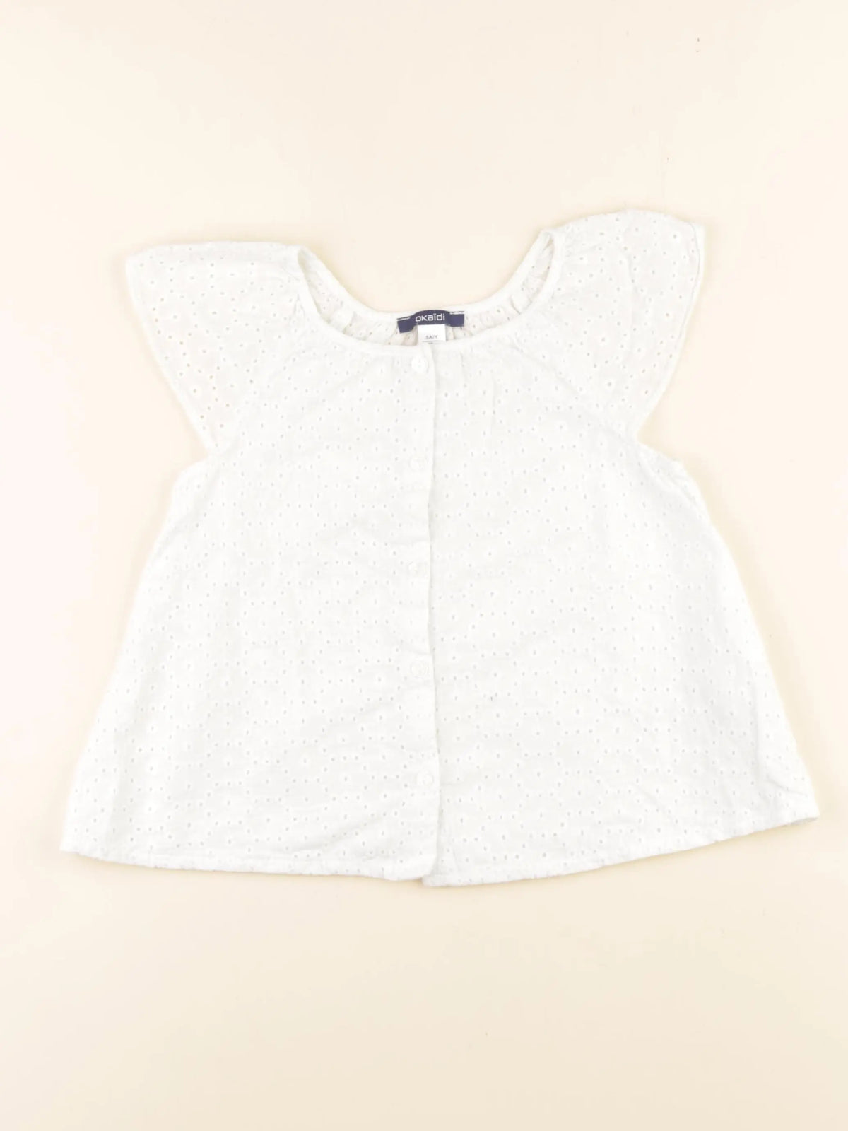 Okaidi - blouse blanc - 5 ans