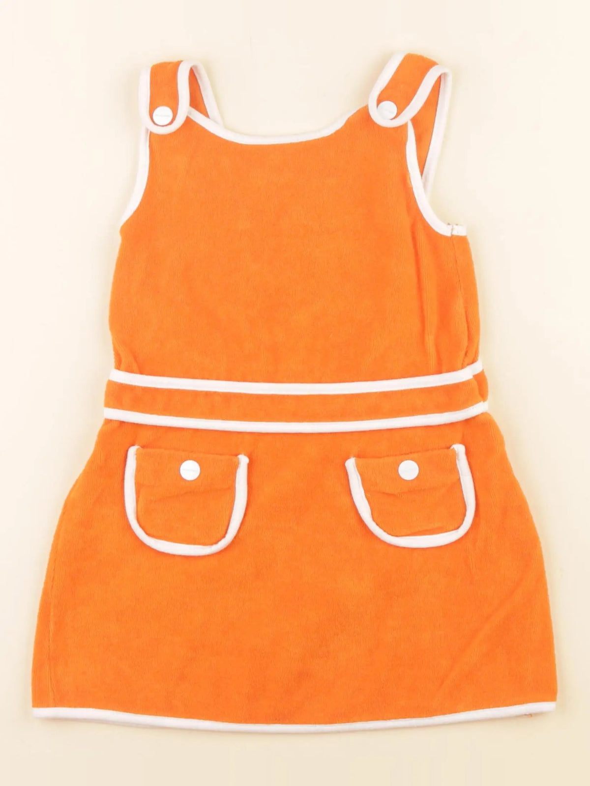 Jacadi - robe orange - 3 ans