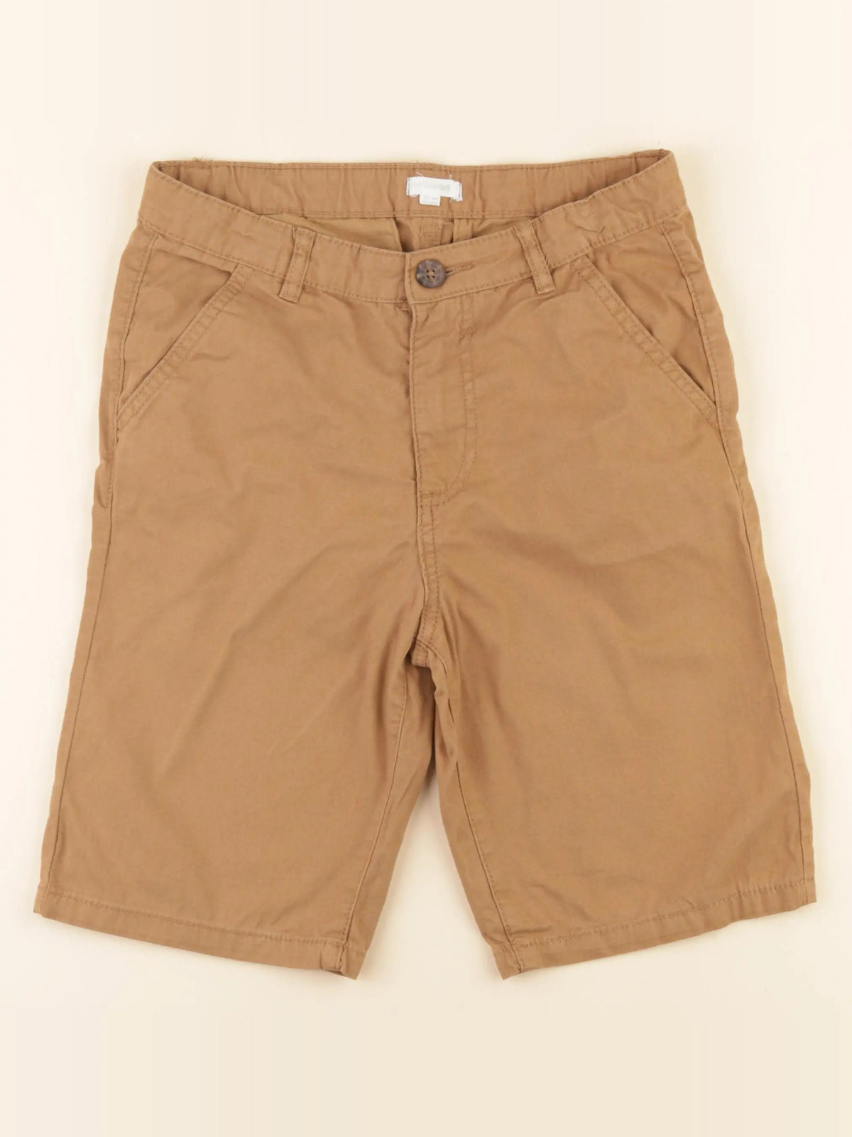 Vertbaudet - short marron - 11/12 ans