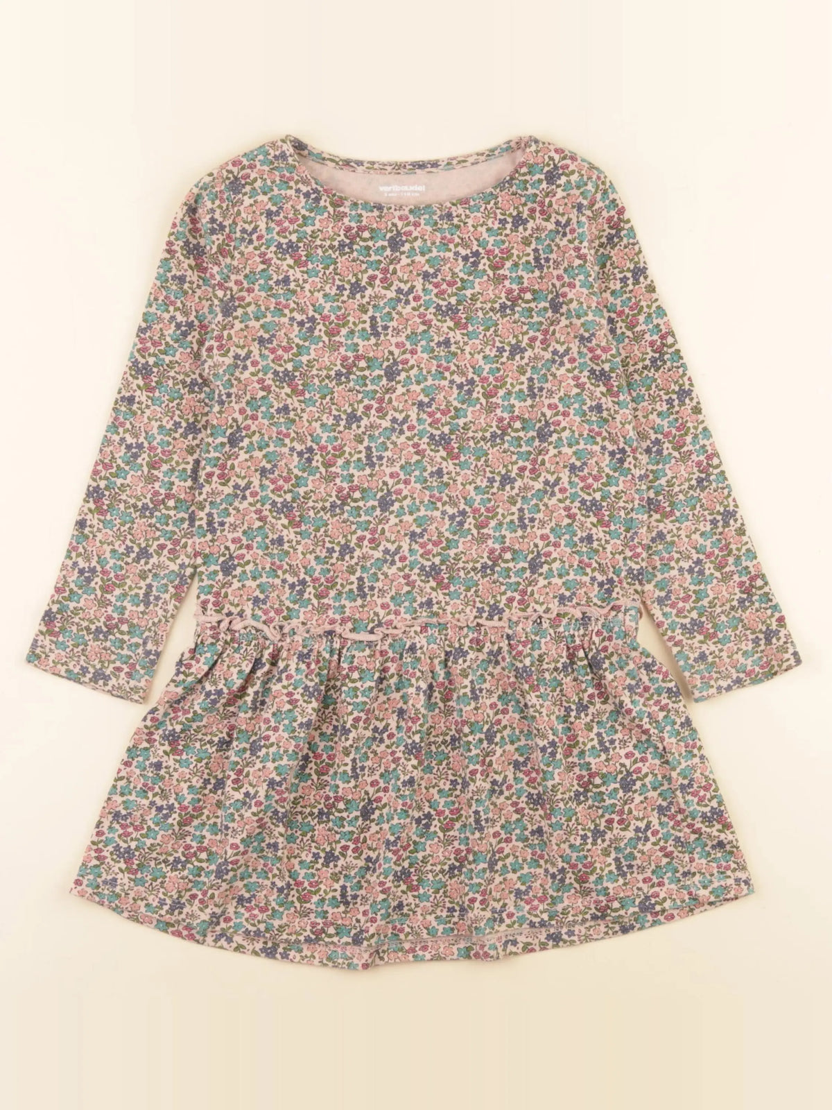 Vertbaudet - robe multicolore - 5 ans