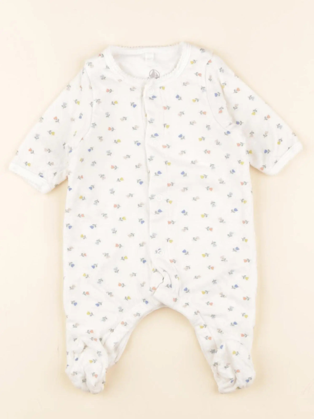 Petit Bateau - pyjama coton multicolore - 1 mois