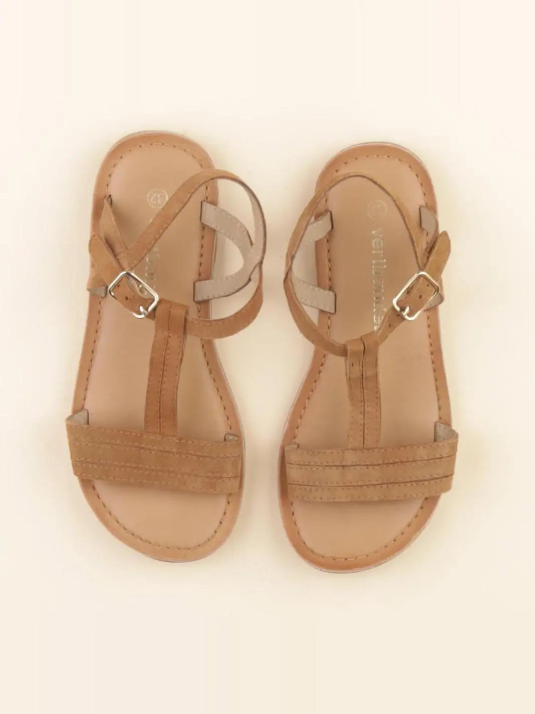 Vertbaudet - sandales marron - pointure 32