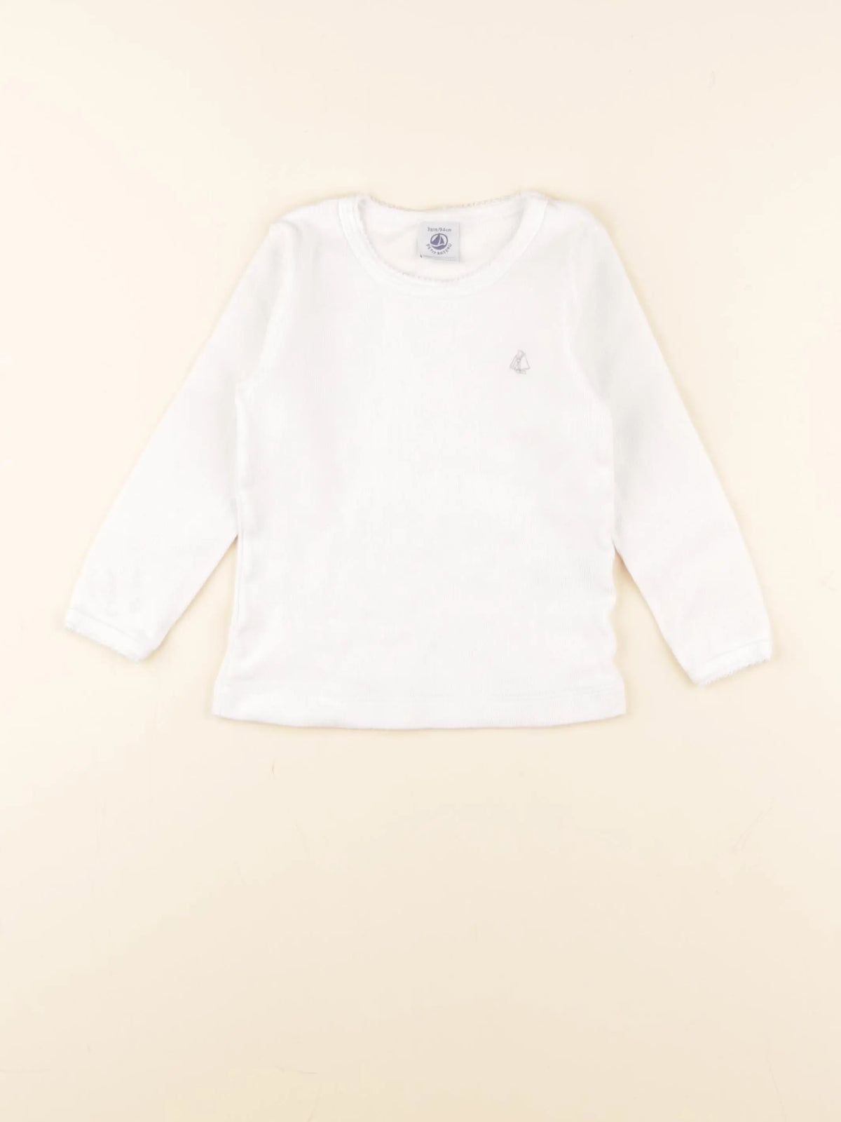 Petit Bateau - maillot de corps blanc - 3 ans