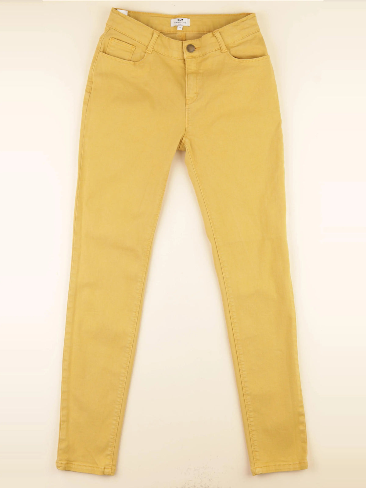 Cyrillus - pantalon jaune - 16 ans