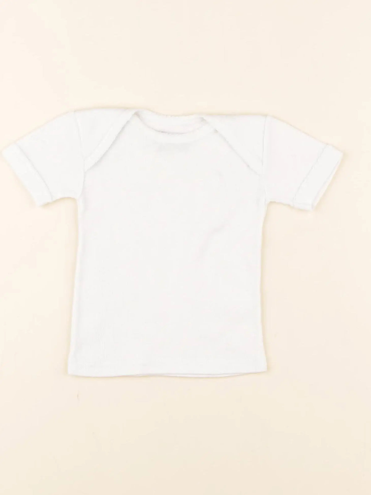 Petit Bateau - maillot de corps blanc - 6 mois