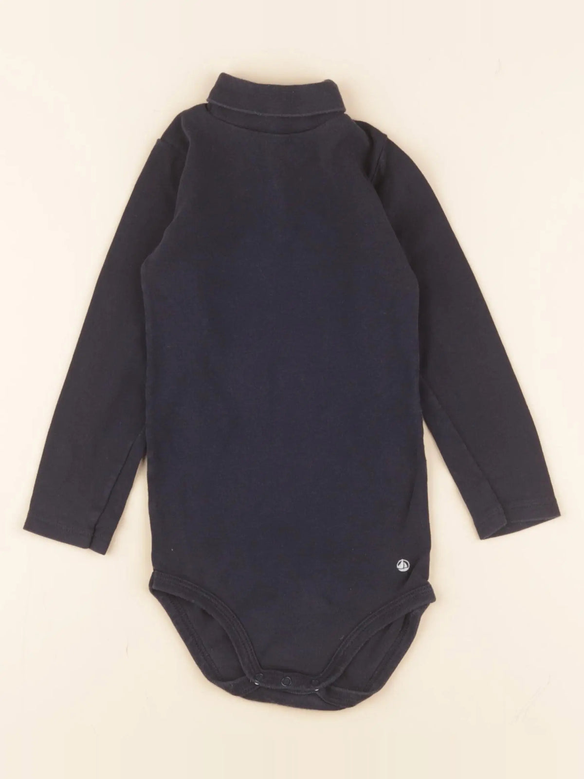 Petit Bateau - body à col bleu - 24 mois