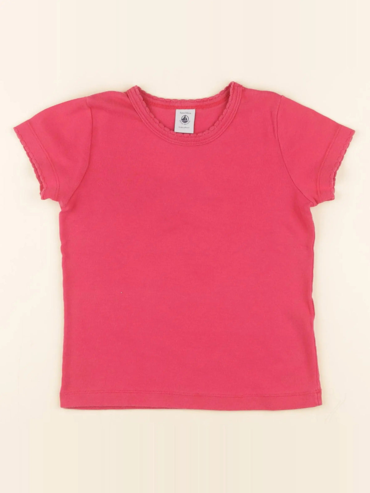 Petit Bateau - maillot de corps rose - 5 ans