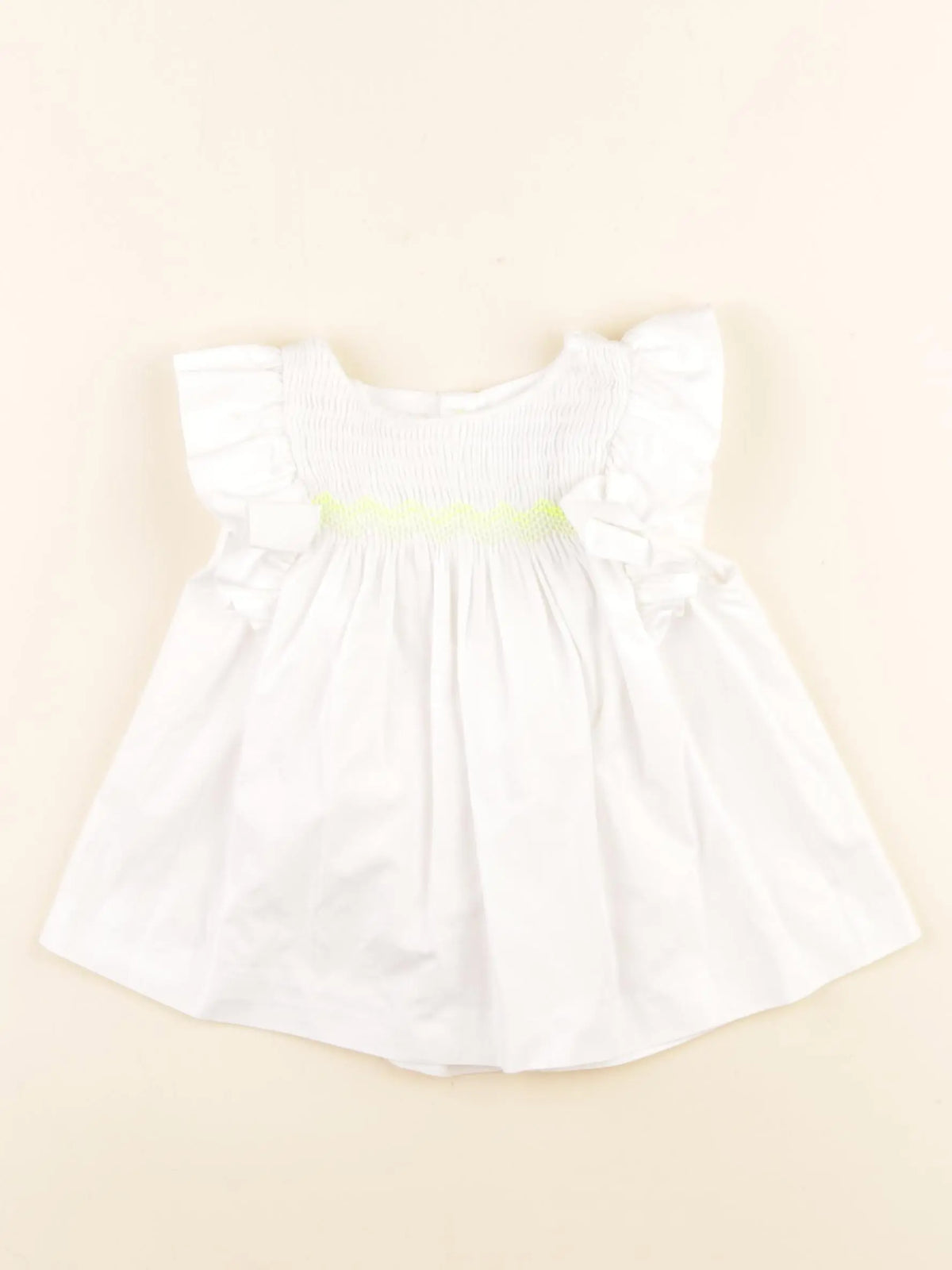 Jacadi - robe blanc - 24 mois