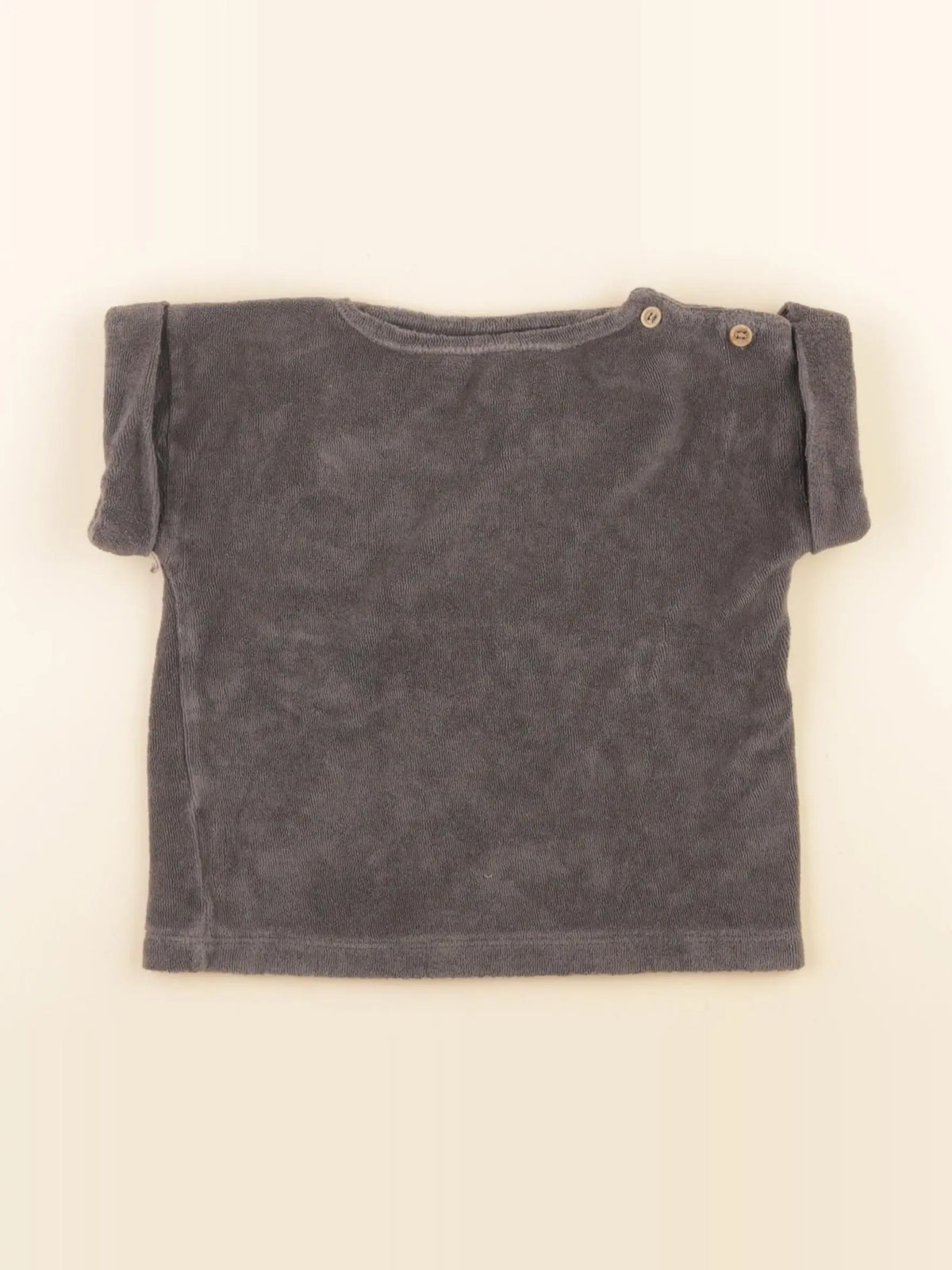 Poudre Organic - tee-shirt gris - 2 ans