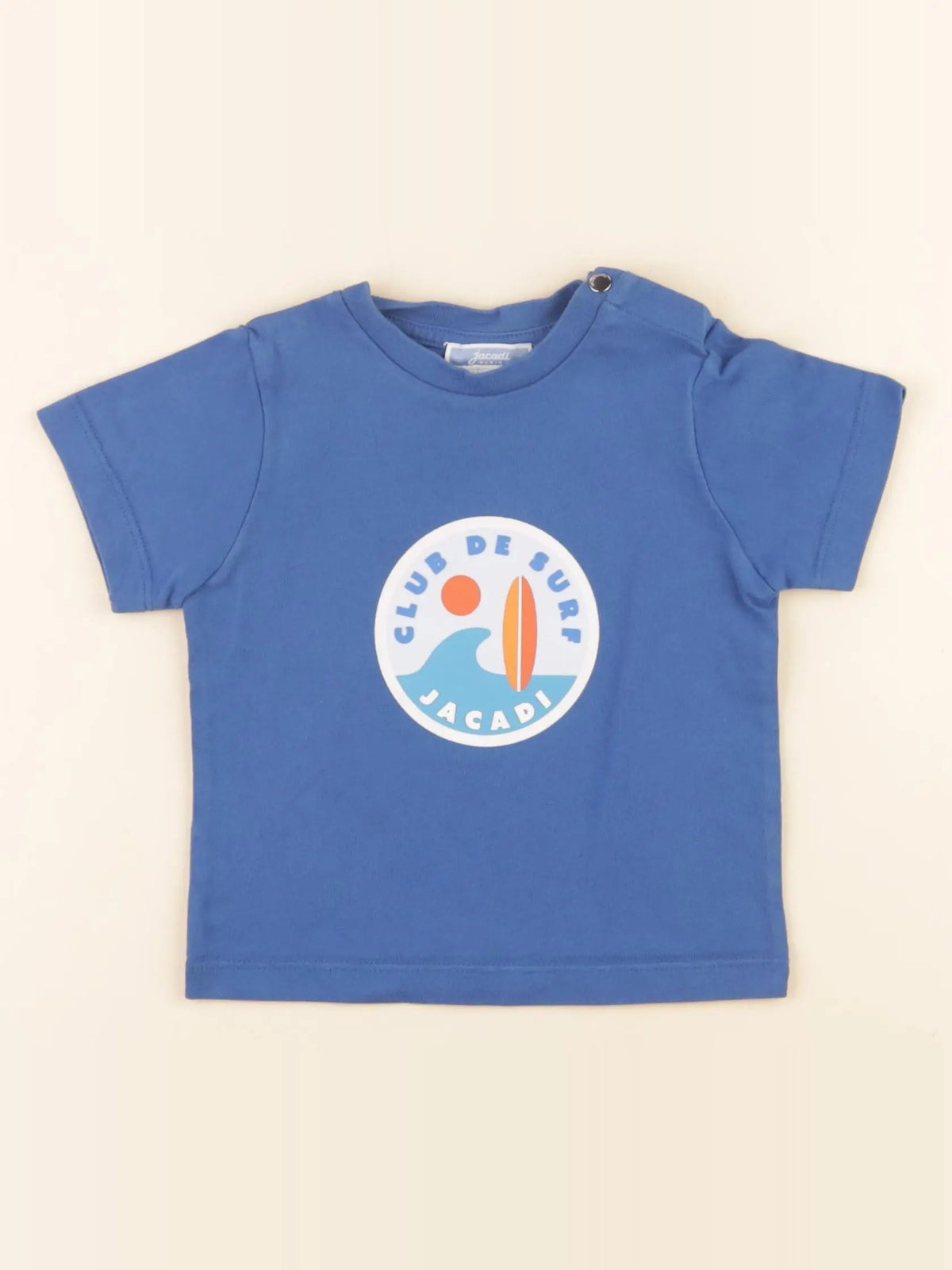 Jacadi - tee-shirt bleu - 18 mois