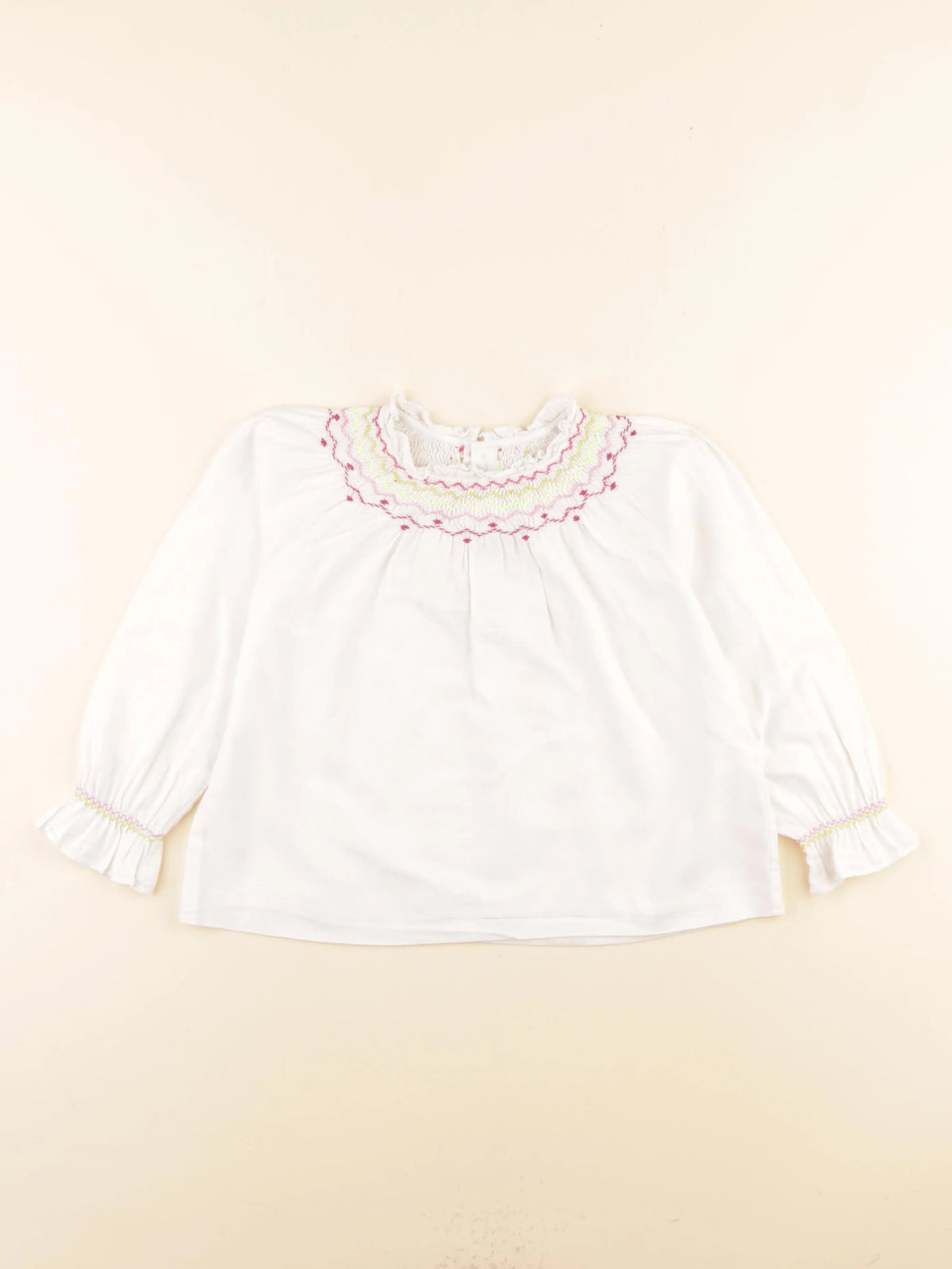 Jacadi - blouse blanc - 6 ans