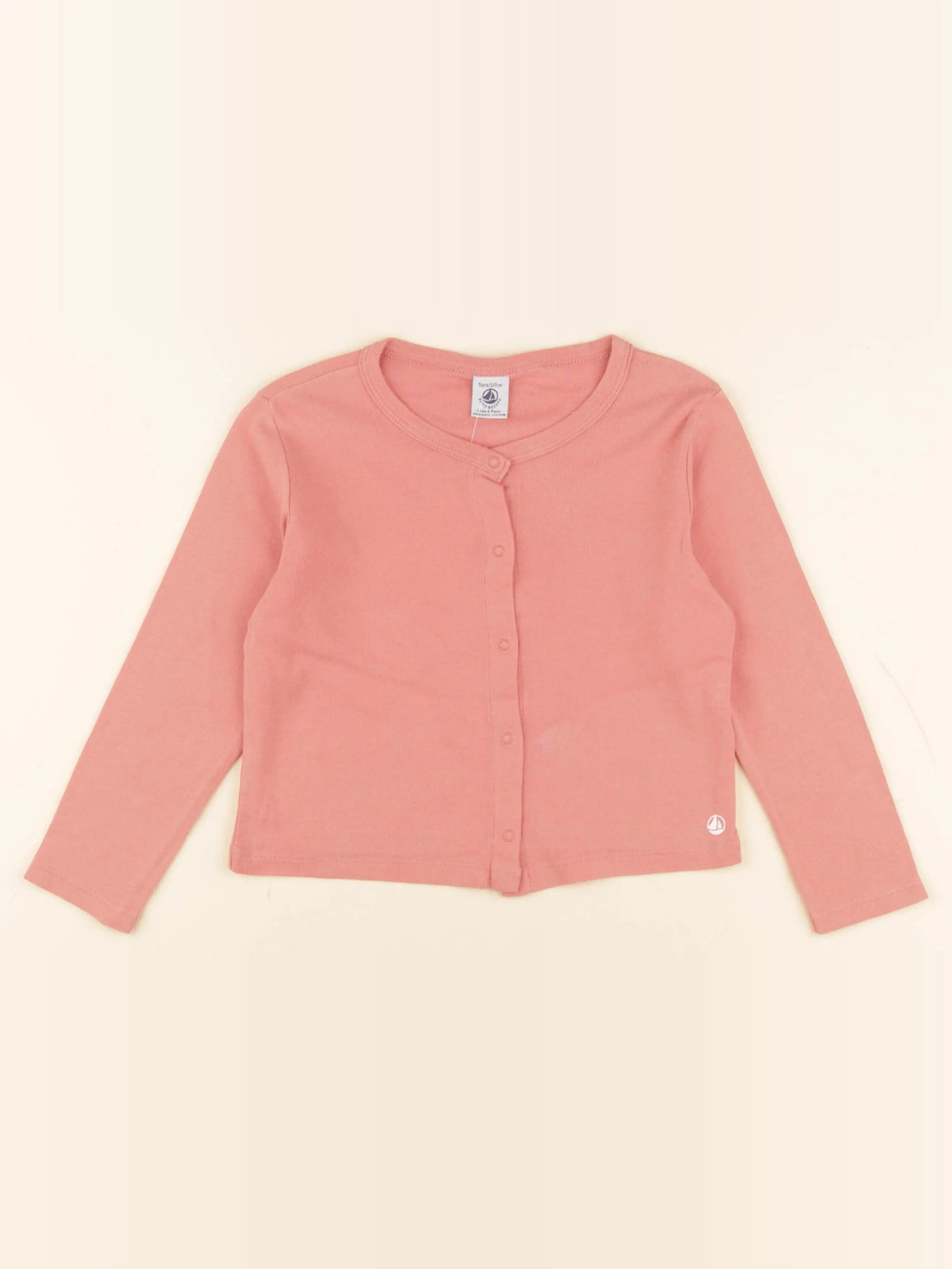 Petit Bateau - tee-shirt rose - 5 ans