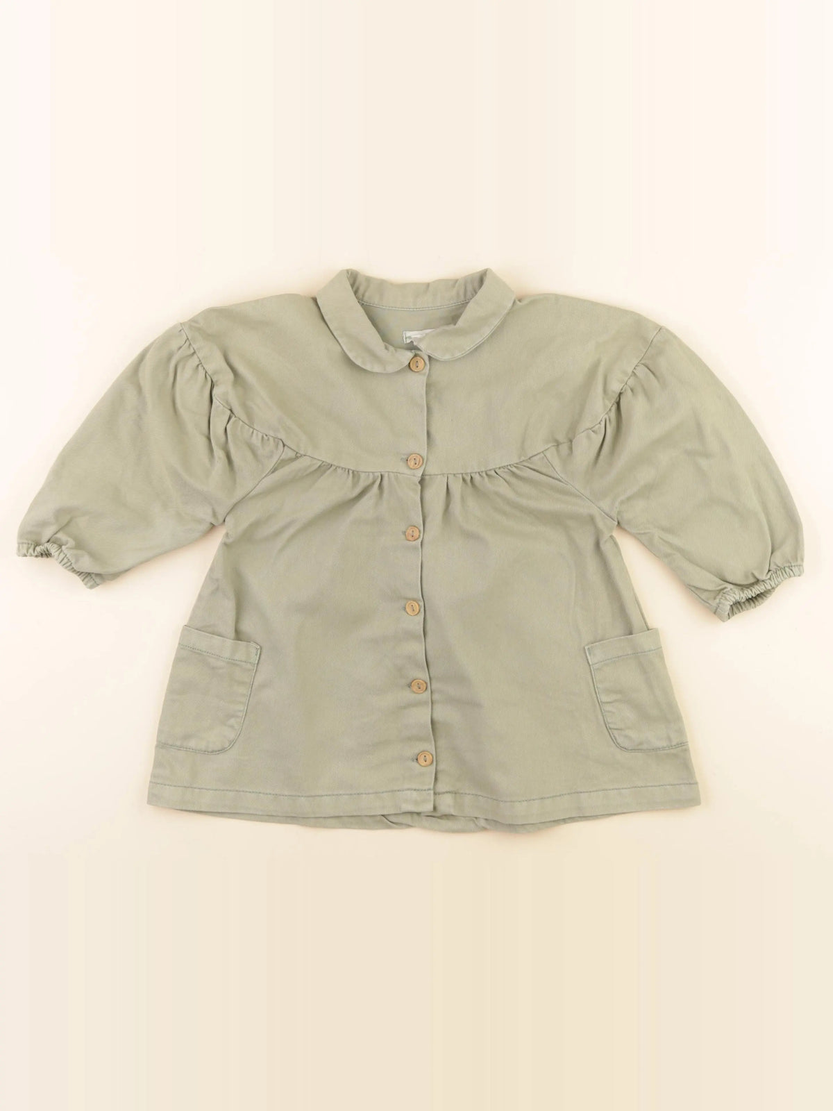 Vertbaudet - robe vert - 3 ans