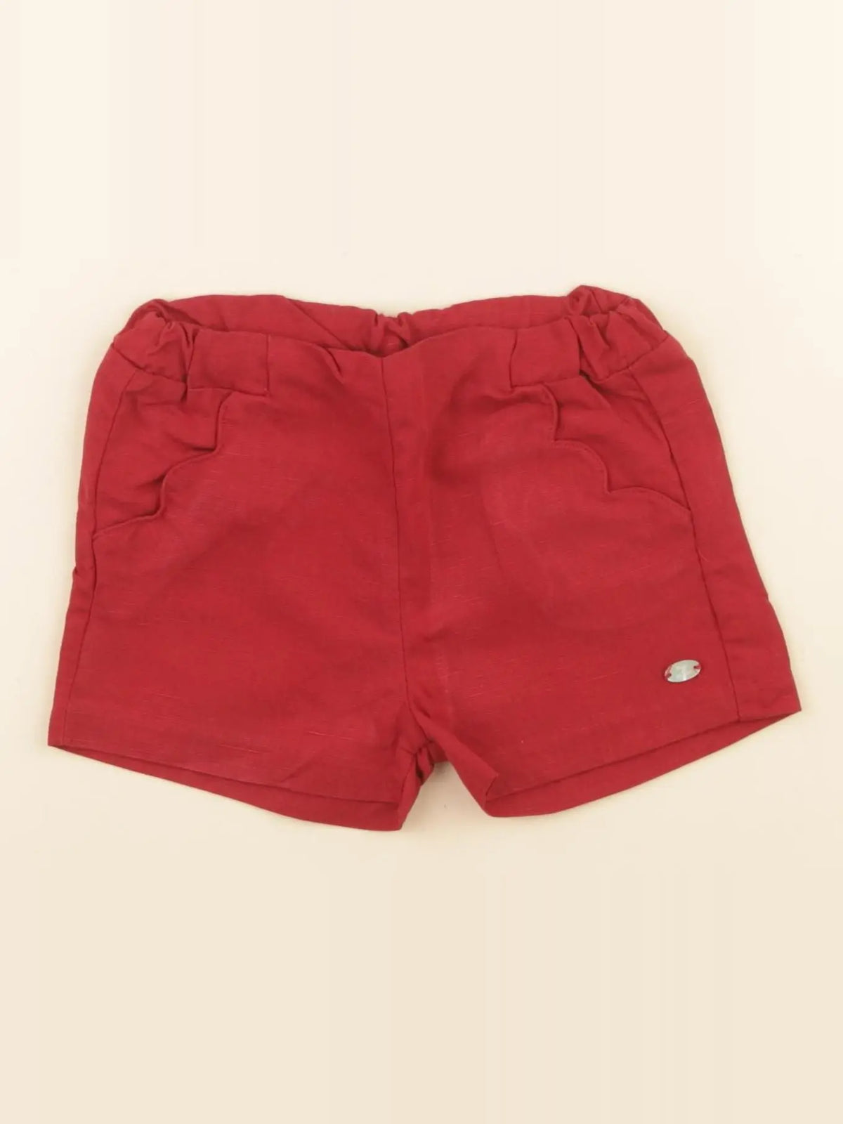 Tartine & Chocolat - short rouge - 1 an