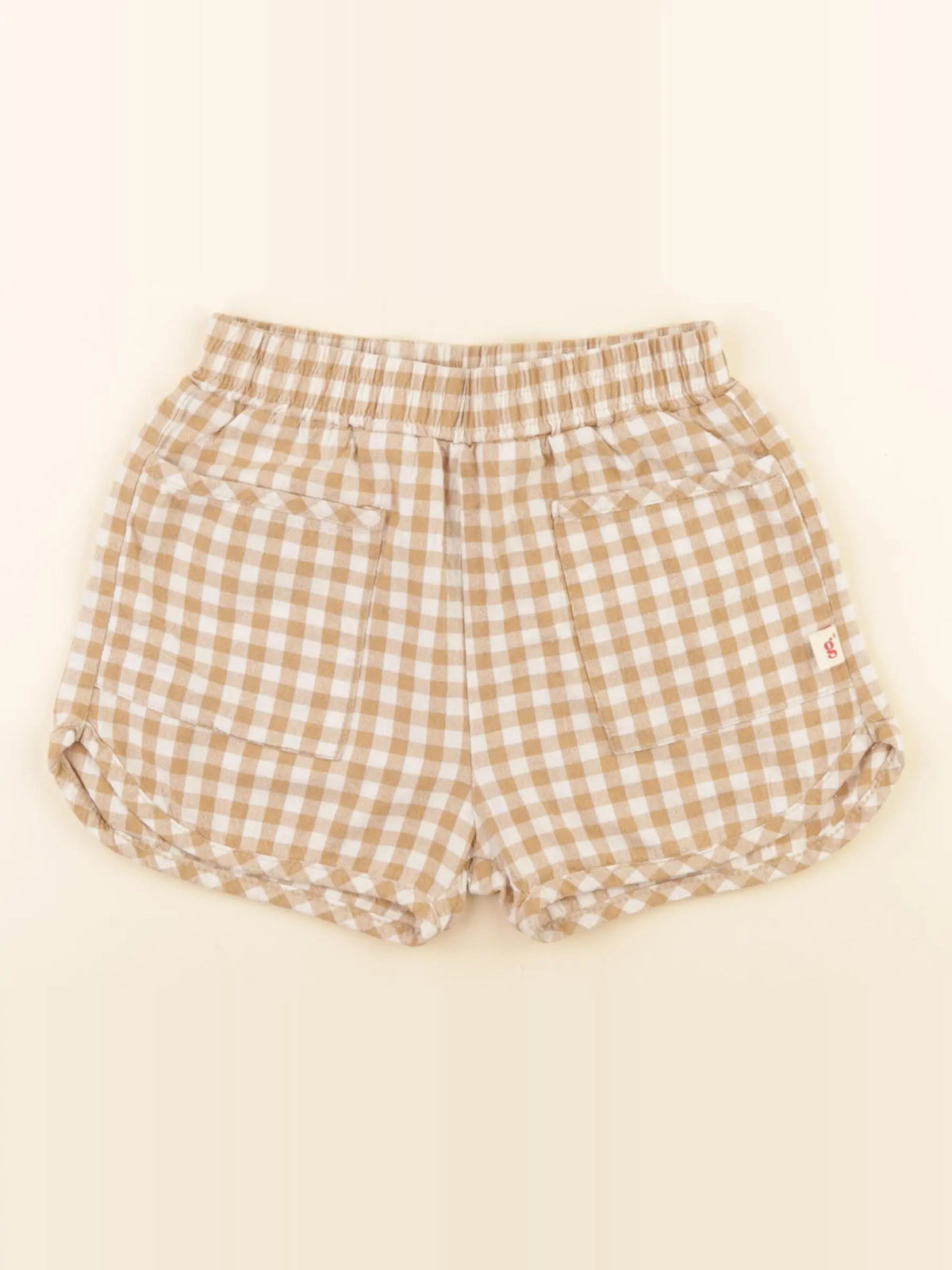 Gamin gamine - short marron - 4 ans