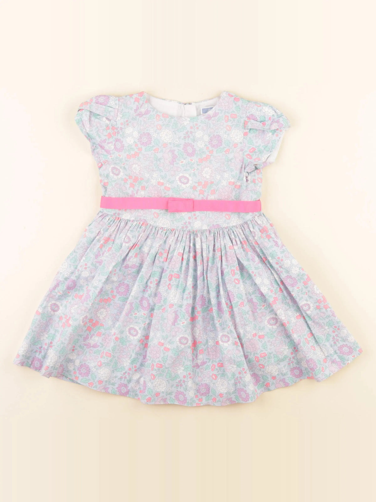 Jacadi - robe liberty bleu - 3 ans