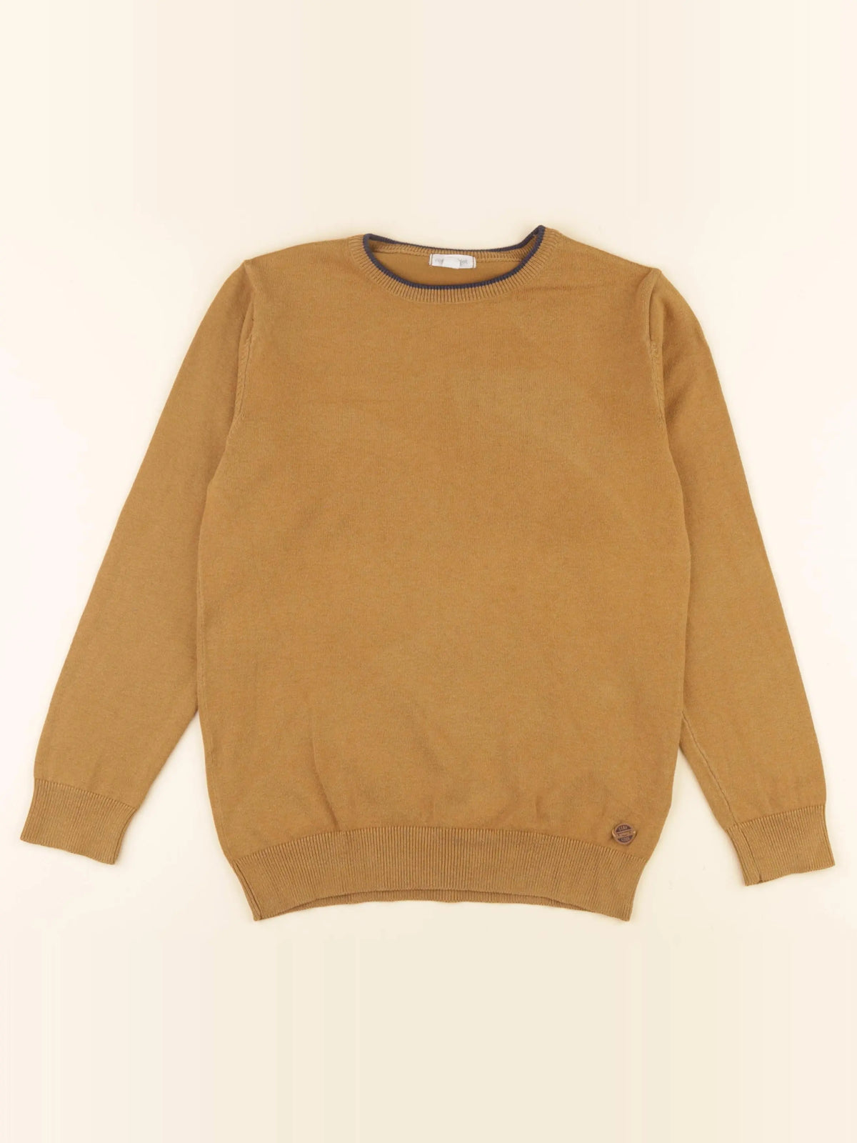 Vertbaudet - pull marron - 10 ans