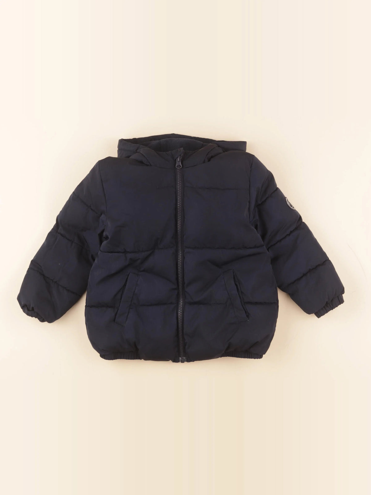 Petit Bateau - doudoune bleu - 4 ans