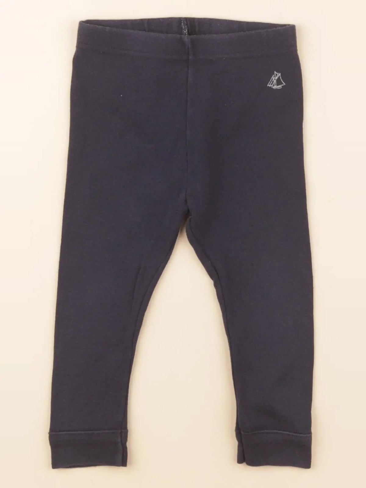 Petit Bateau - legging bleu - 12 mois
