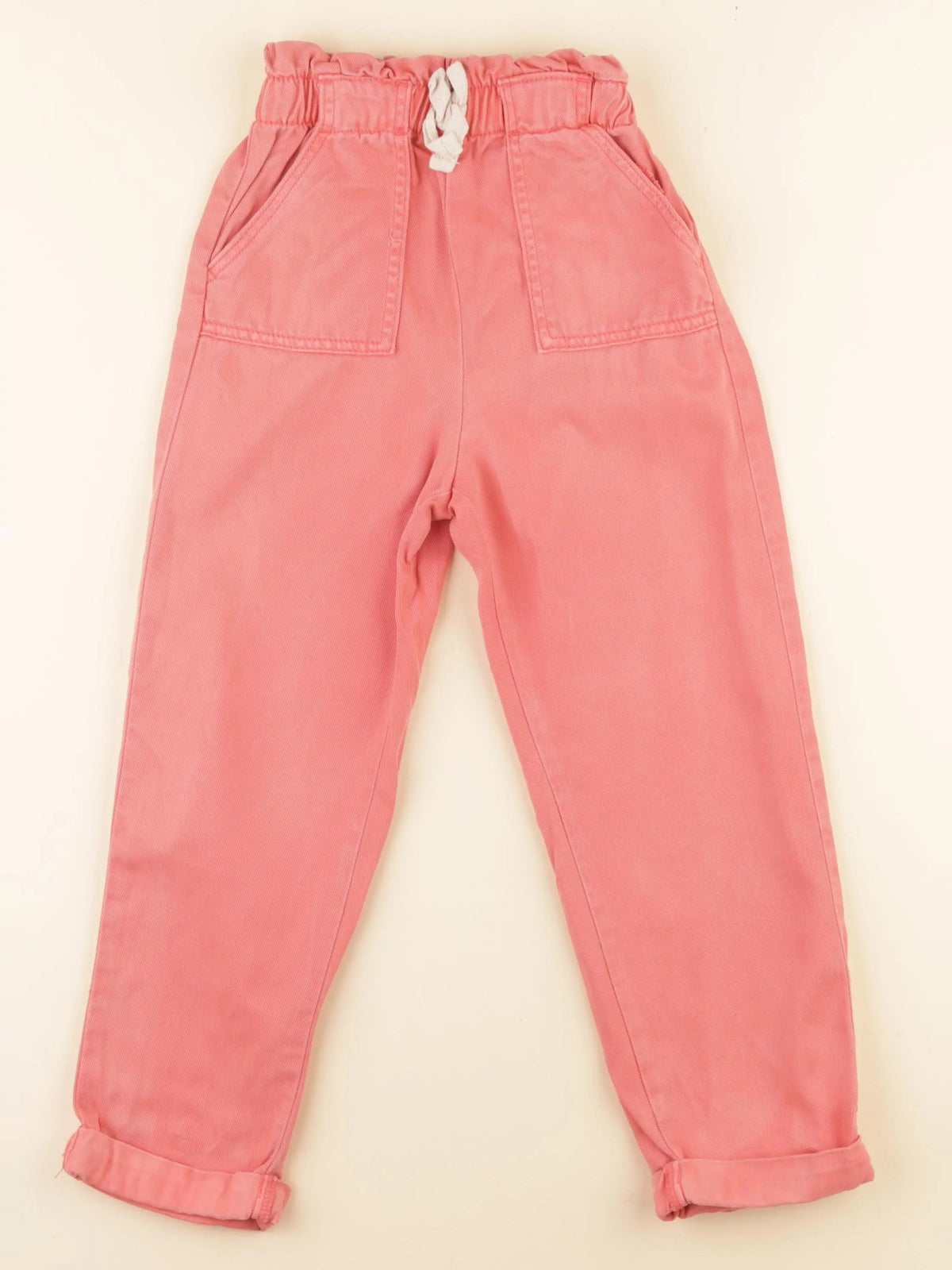 Vertbaudet - pantalon rose - 7 ans