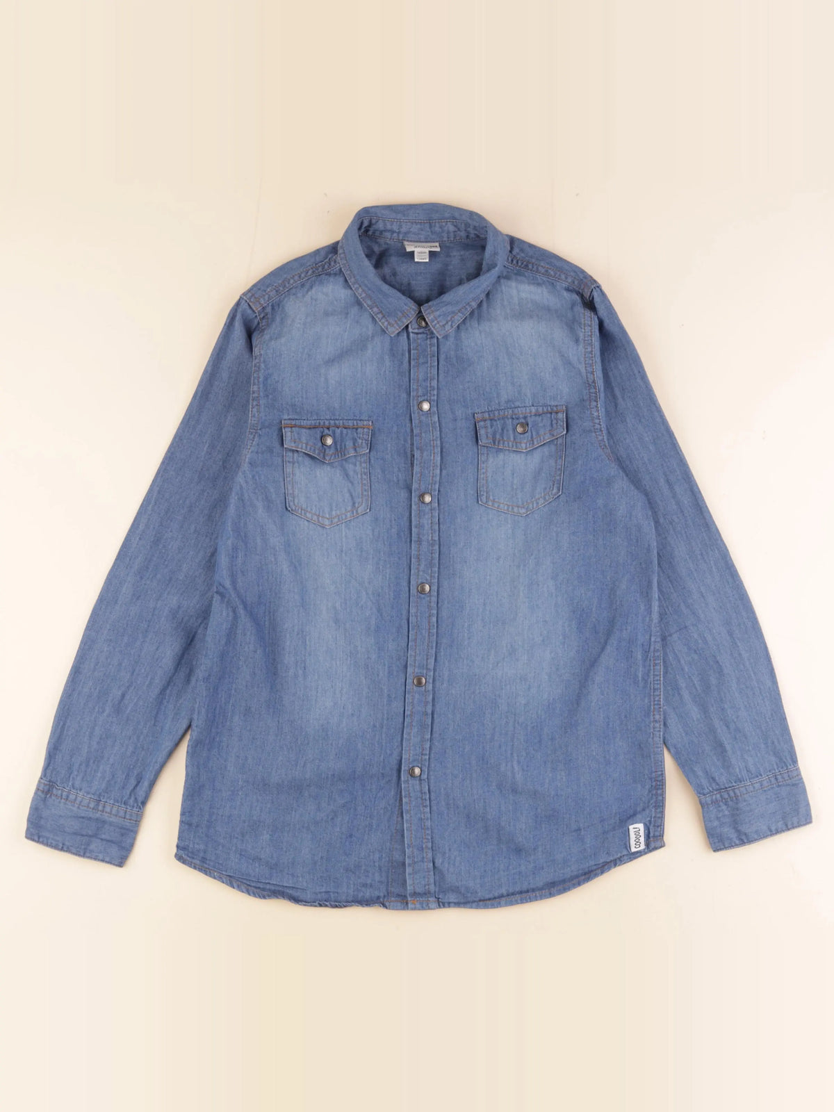 Vertbaudet - chemise bleu - 12 ans