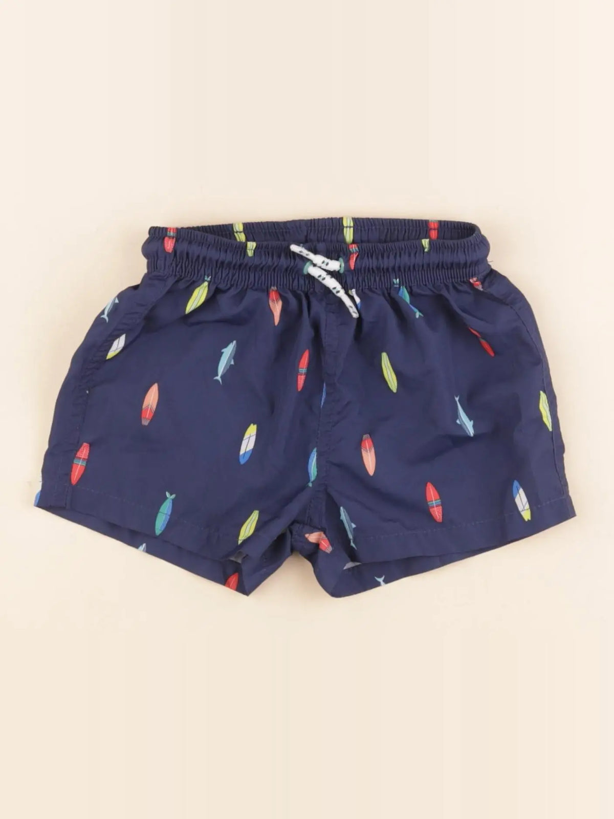 Zara - maillot de bain bleu - 12/24 mois