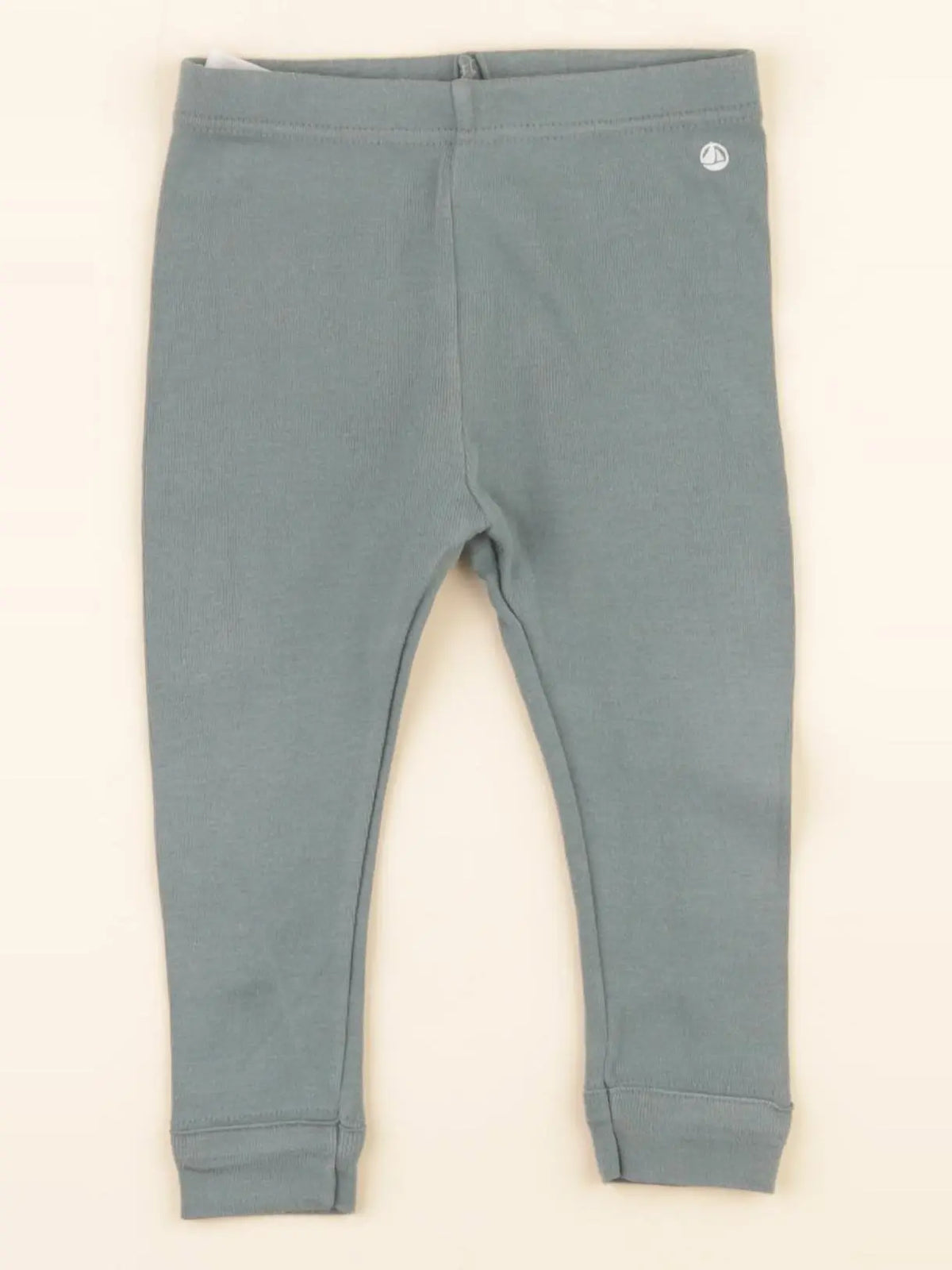 Petit Bateau - legging vert - 12 mois