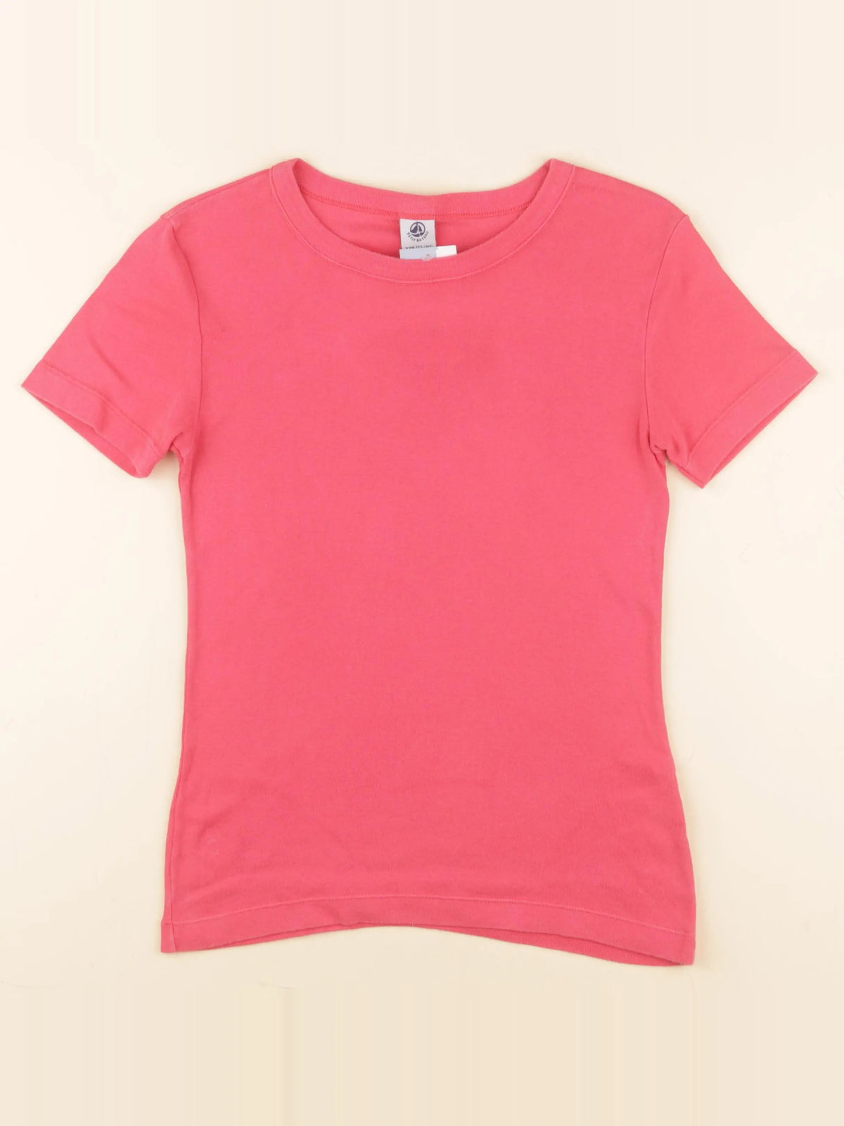 Petit Bateau - tee-shirt rose - 12 ans