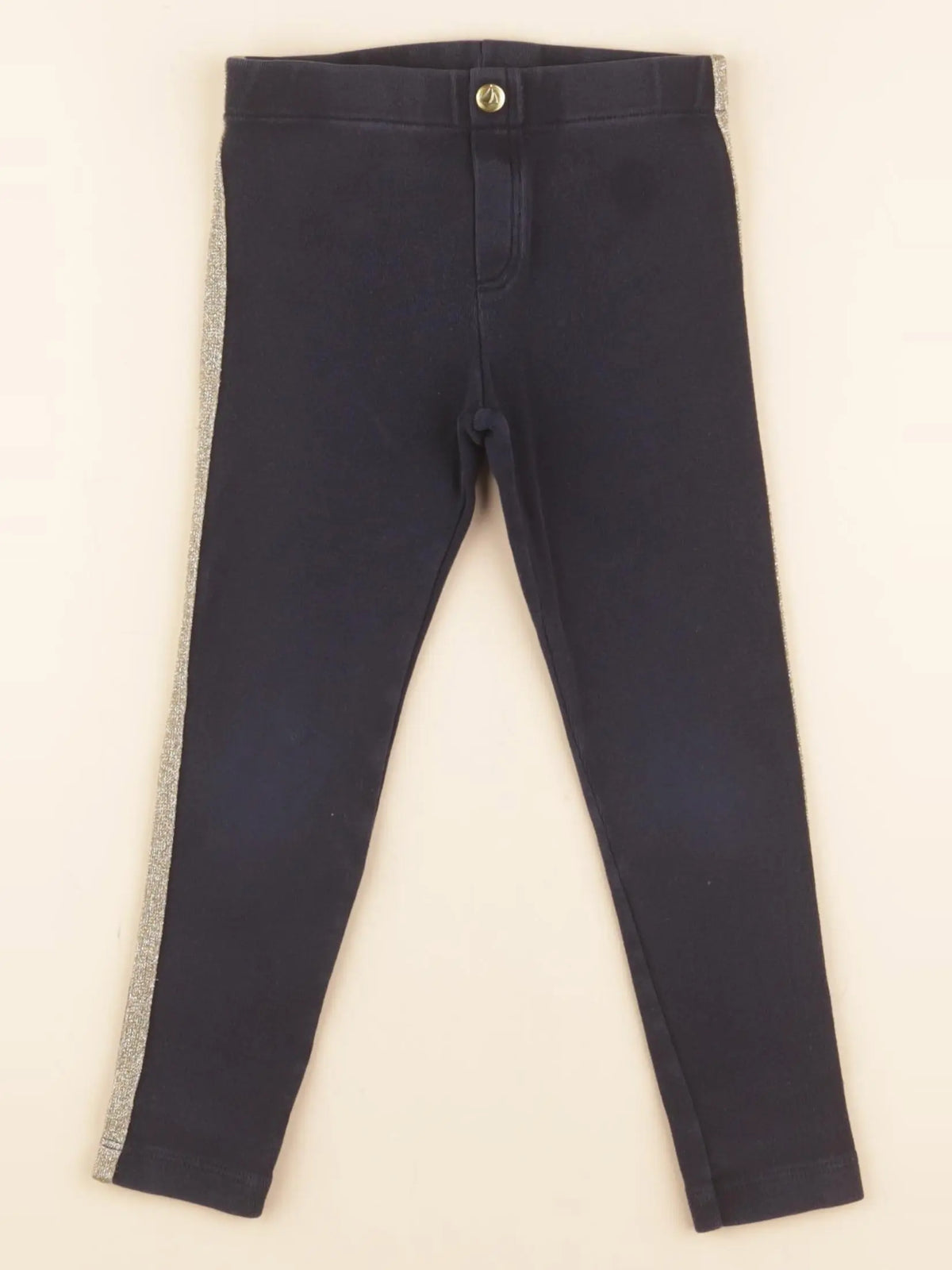 Petit Bateau - legging bleu, or - 3 ans