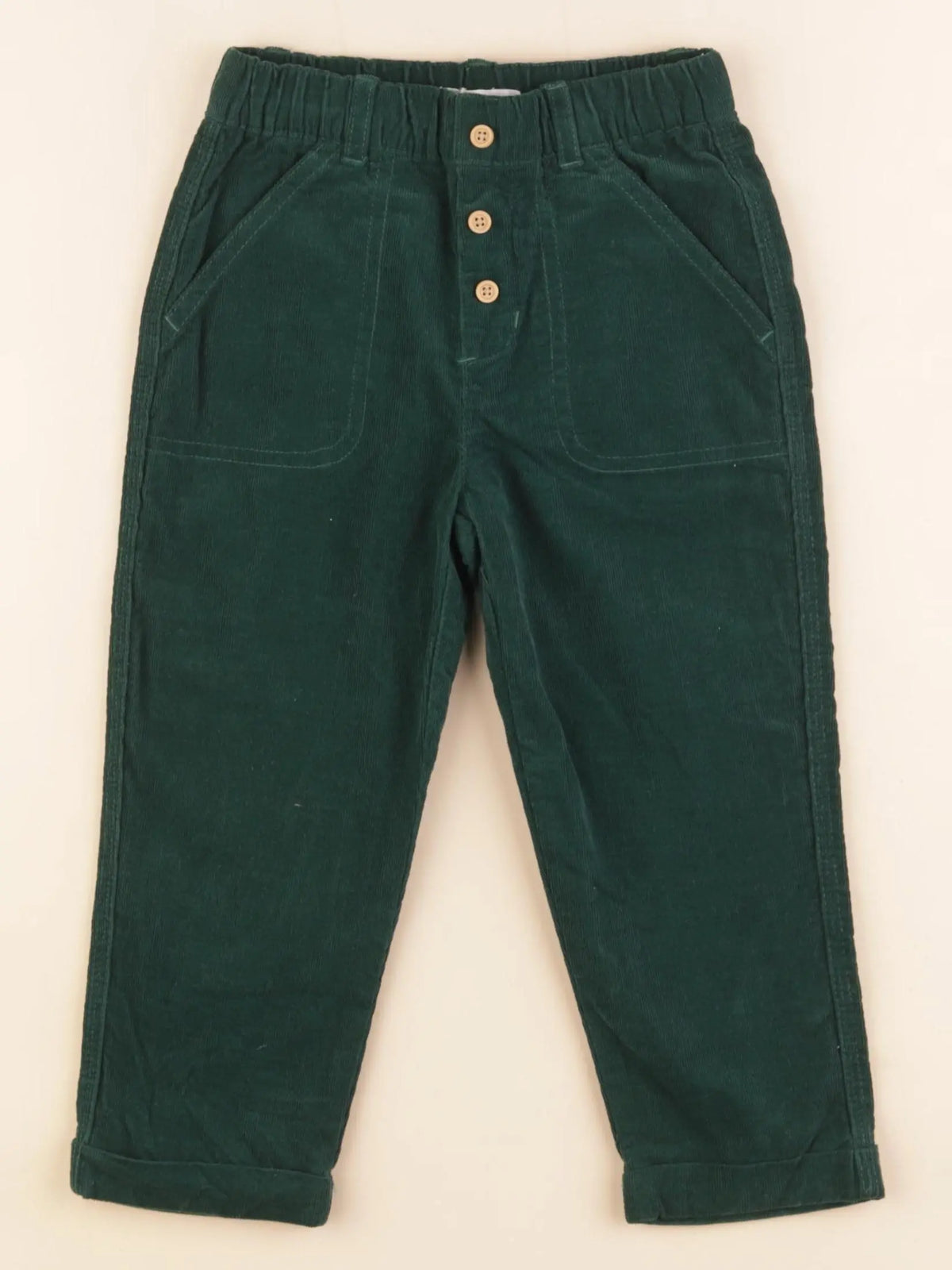 Boutchou - pantalon vert - 24 mois