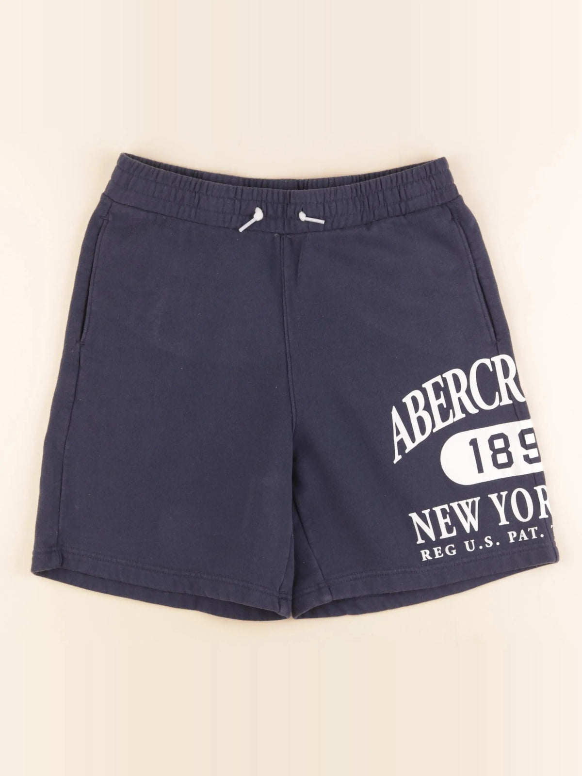 Abercrombie - short bleu - 14/16 ans