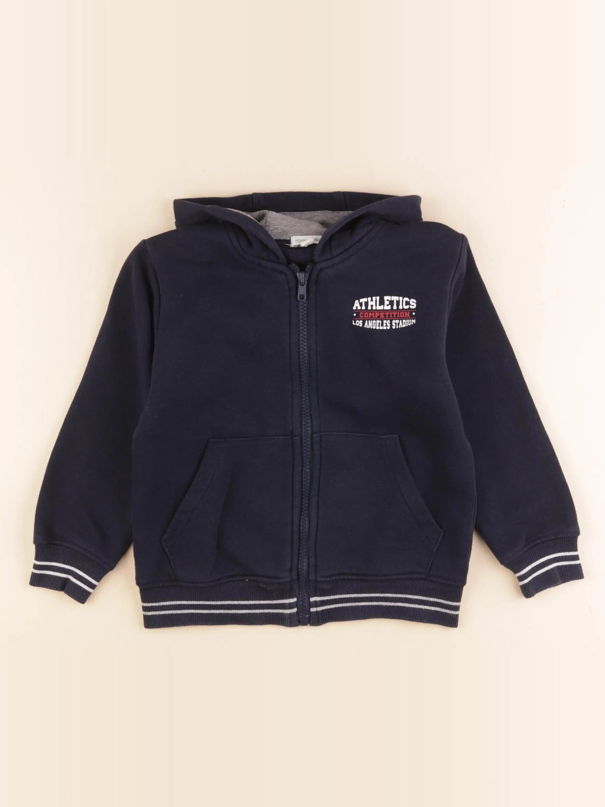 Vertbaudet - sweat bleu - 5 ans