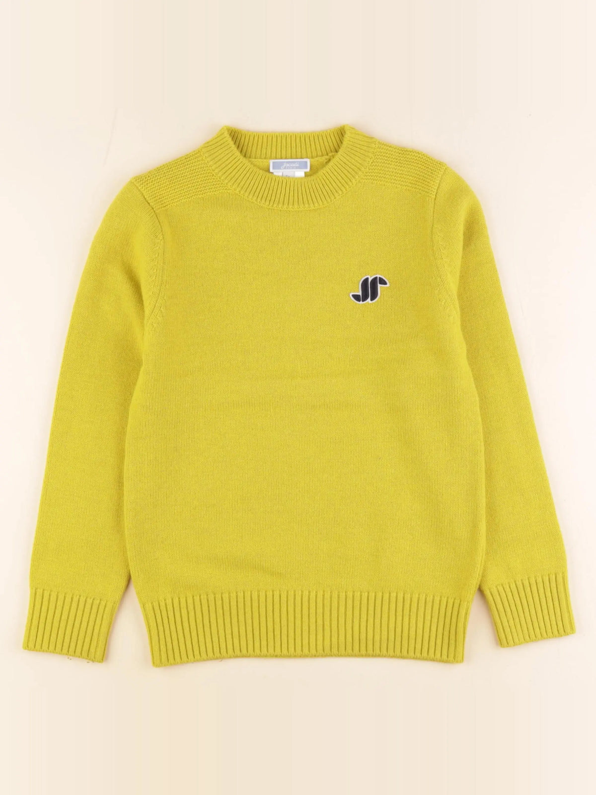 Jacadi - pull jaune - 8 ans