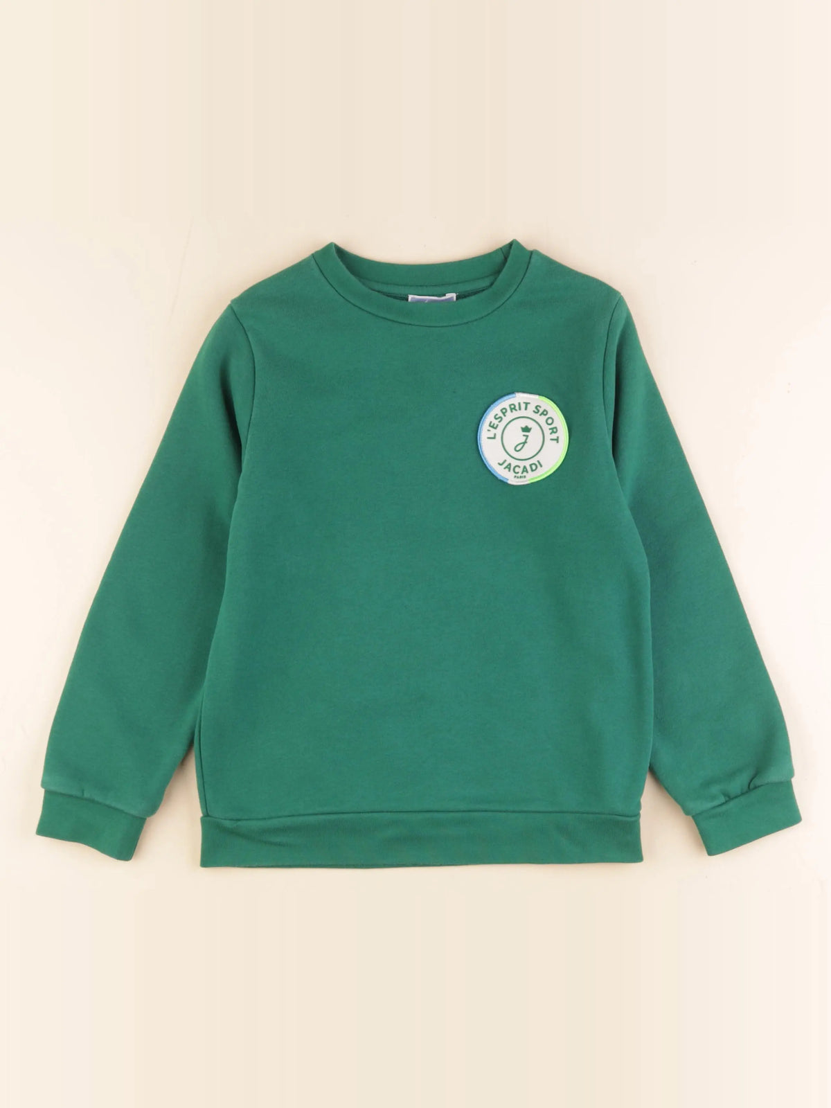 Jacadi - sweat vert - 8 ans