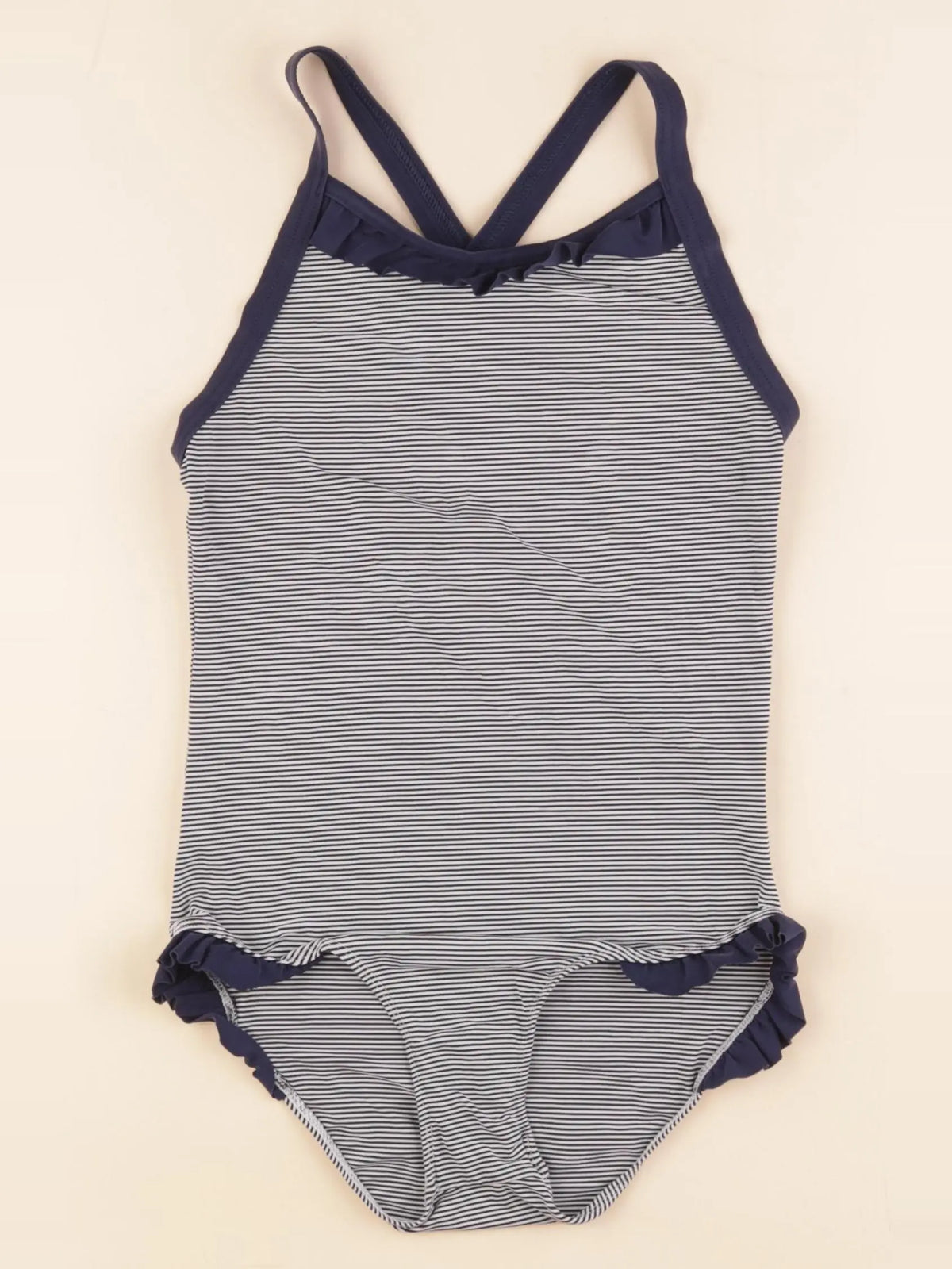 Petit Bateau - maillot de bain bleu - 8 ans