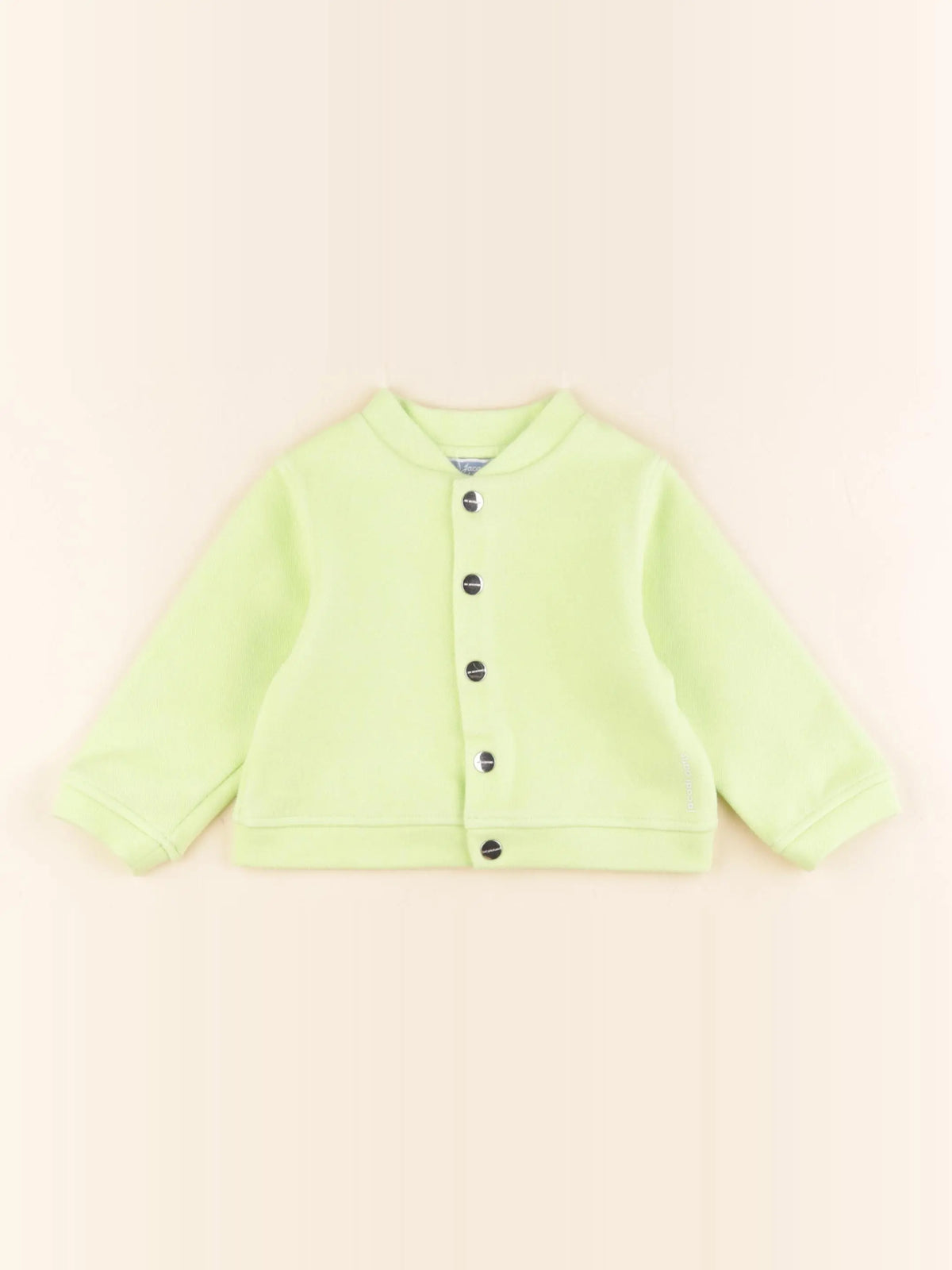 Jacadi - gilet vert fluo - 12 mois
