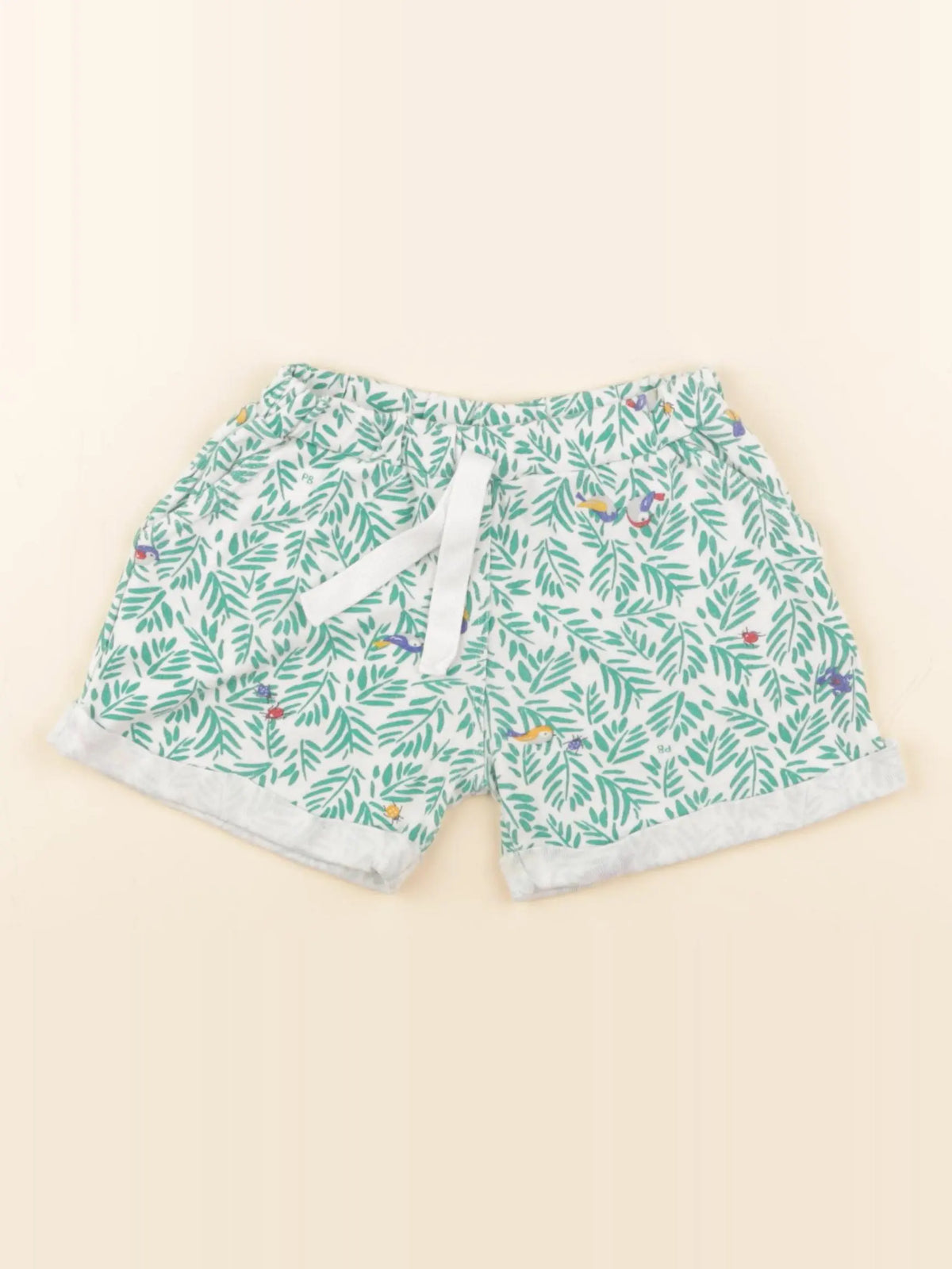 Petit Bateau - short vert - 36 mois