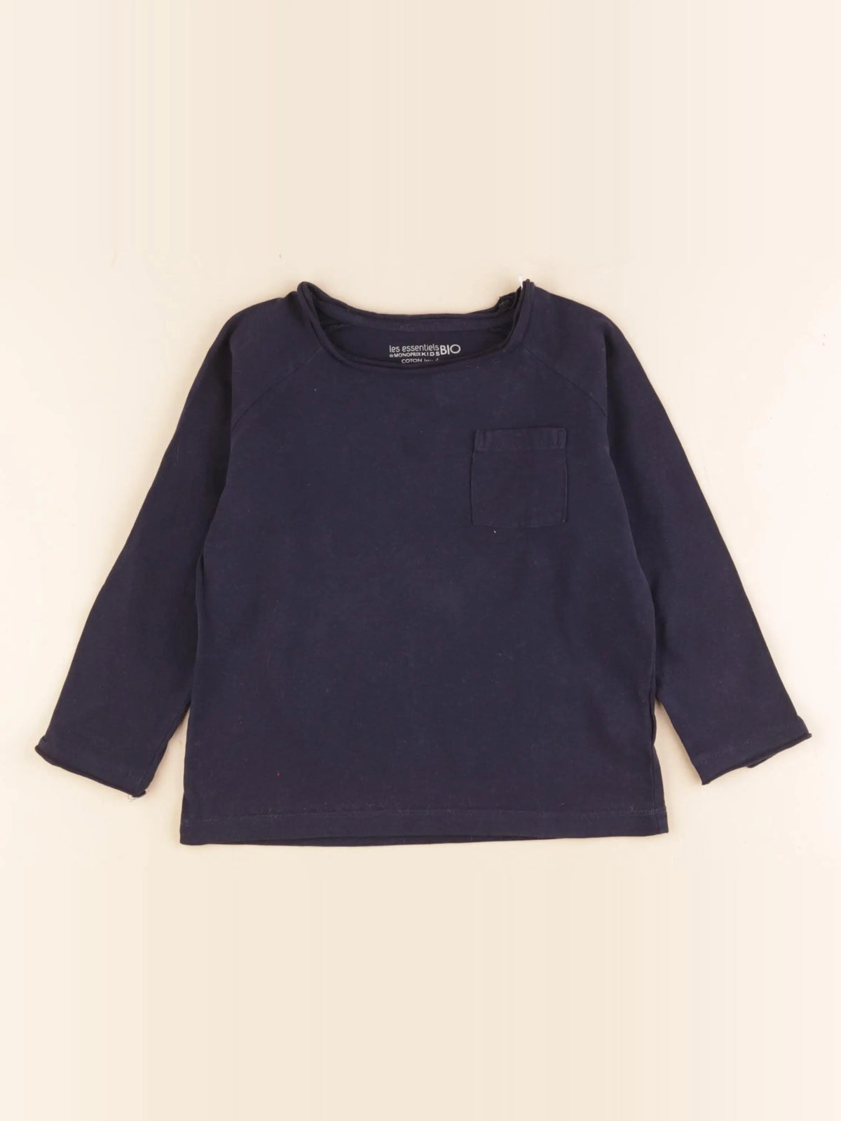 Monoprix - tee-shirt bleu - 5 ans