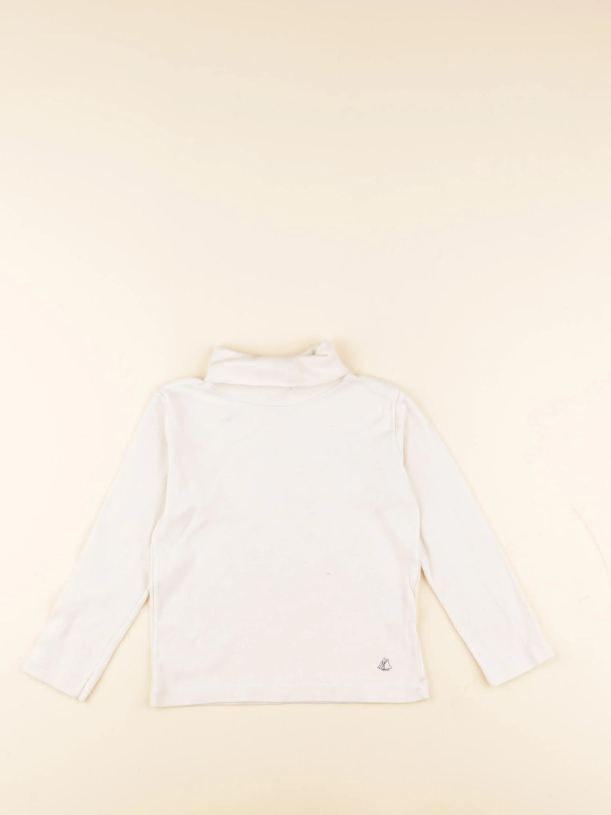 Petit Bateau - sous-pull beige - 4 ans