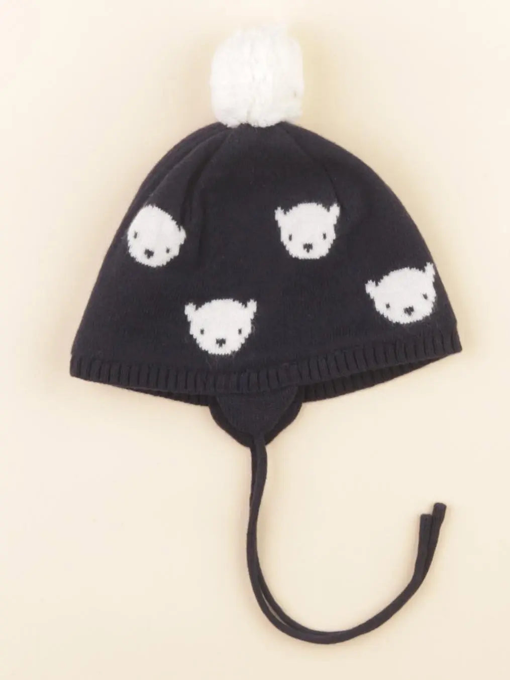 Jacadi - bonnet bleu - 1 mois