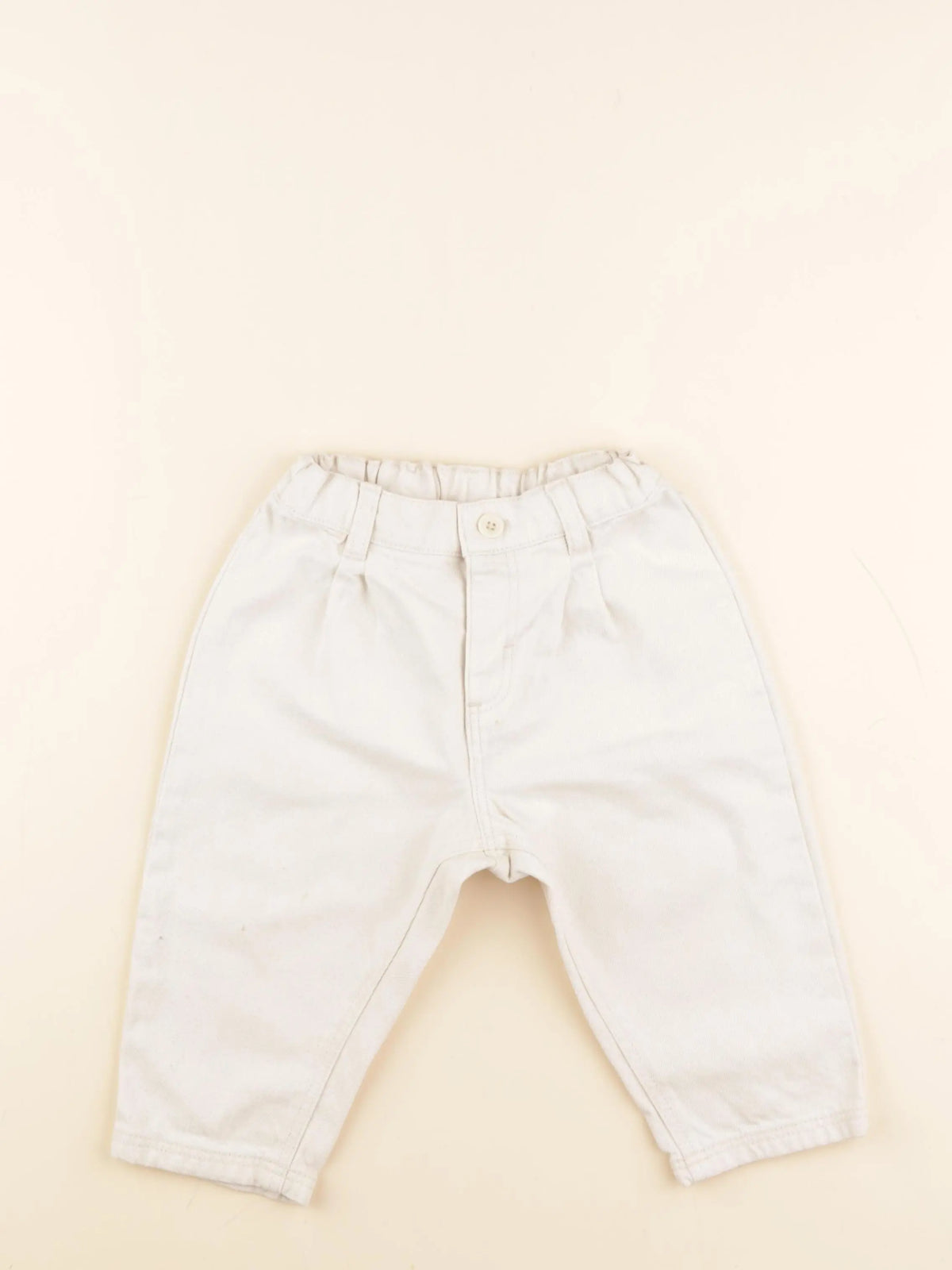 Petit Bateau - jean beige - 24 mois