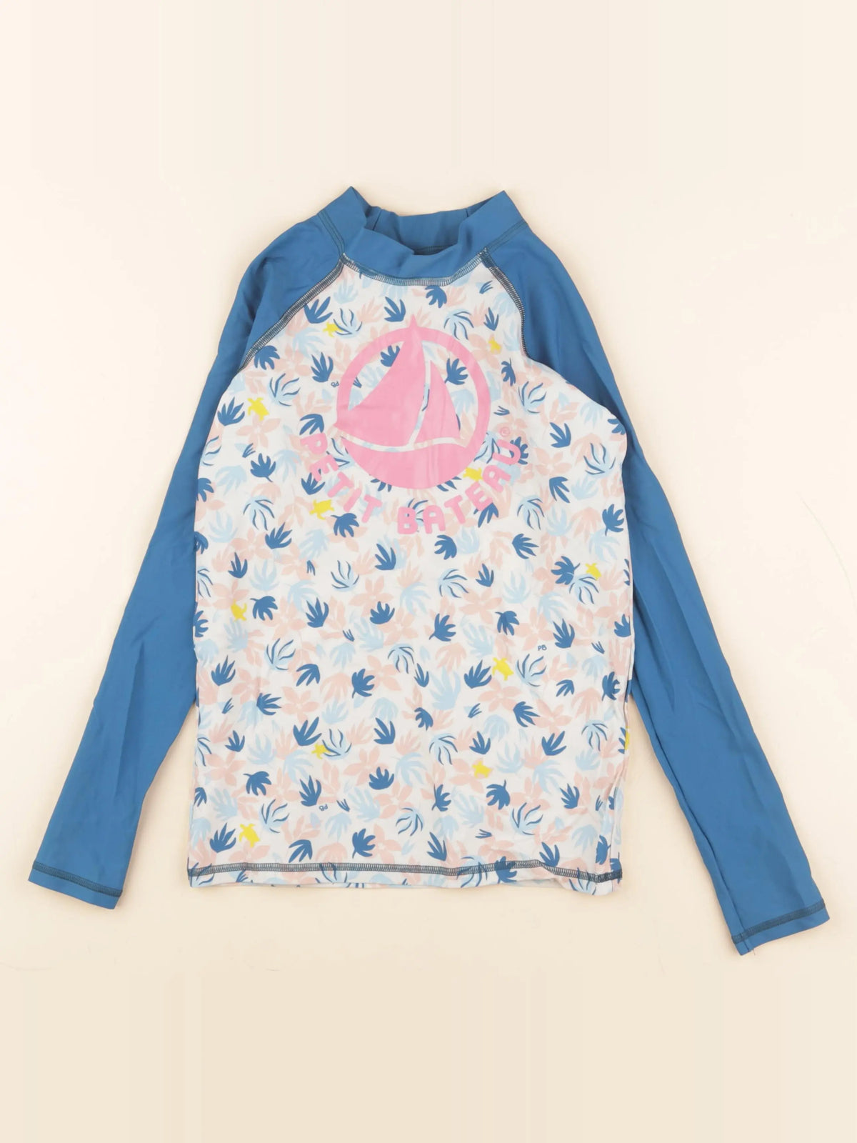 Petit Bateau - tee-shirt de bain multicolore - 10 ans