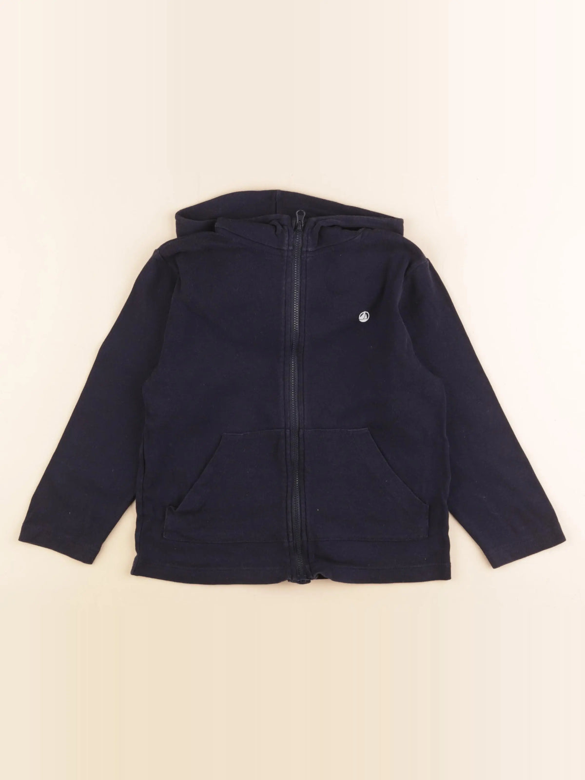 Petit Bateau - tee-shirt bleu - 5 ans