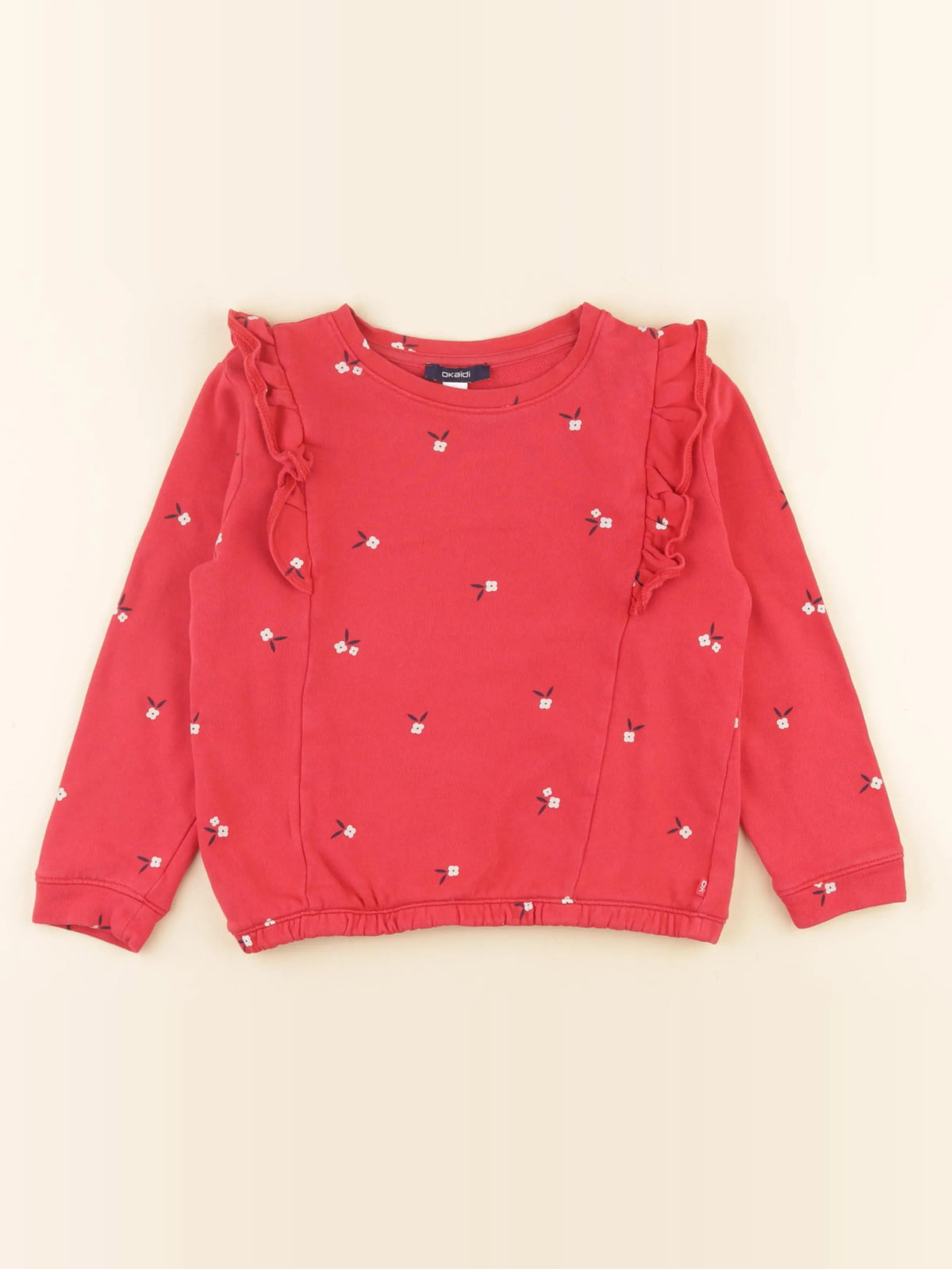 Okaidi - sweat rose - 6 ans