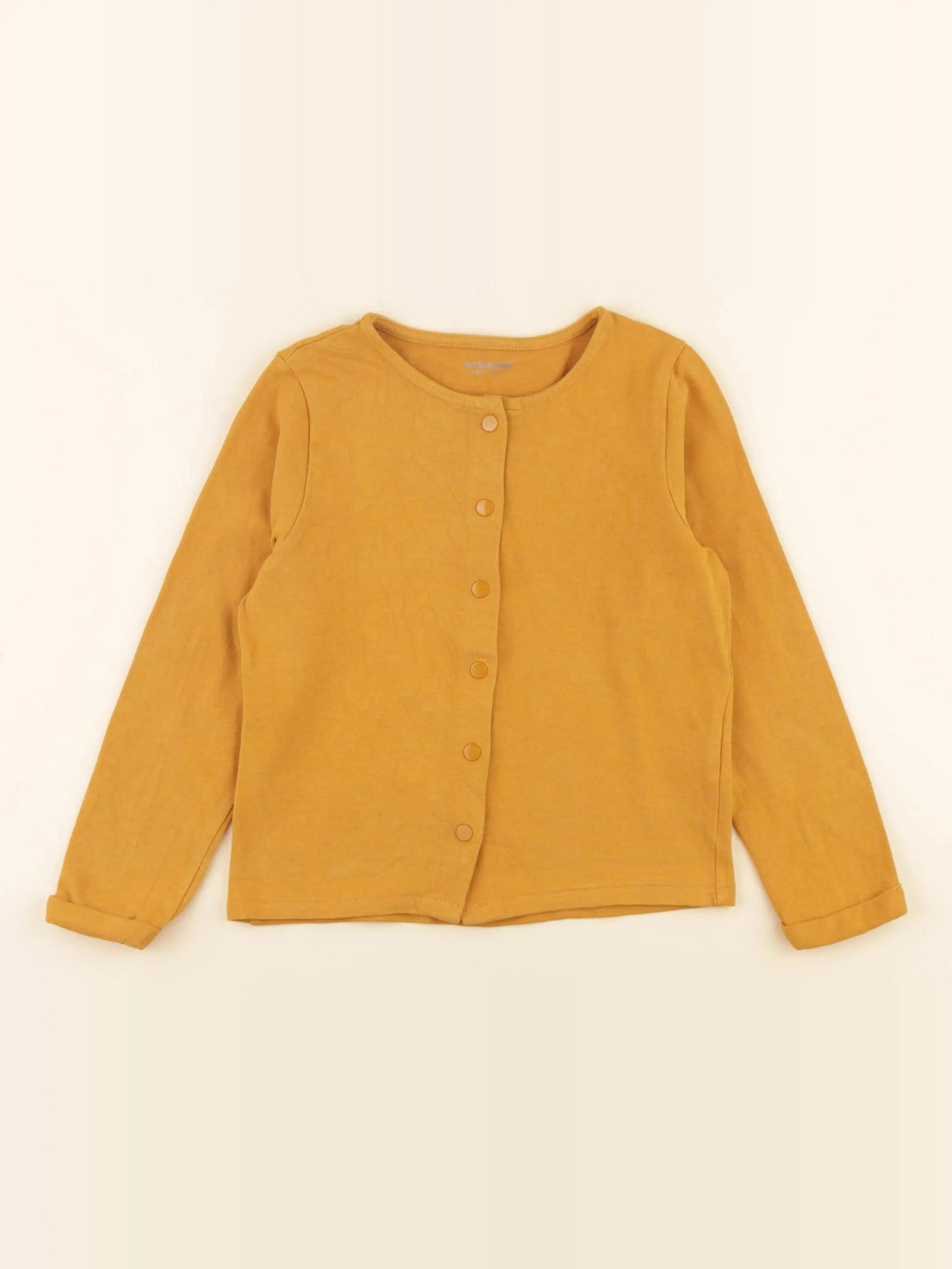 Vertbaudet - gilet jaune - 5 ans