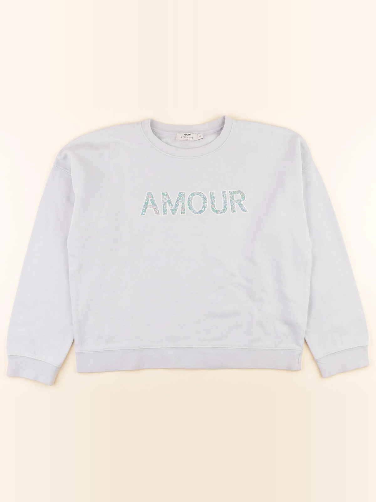 Cyrillus - sweat bleu - 14 ans