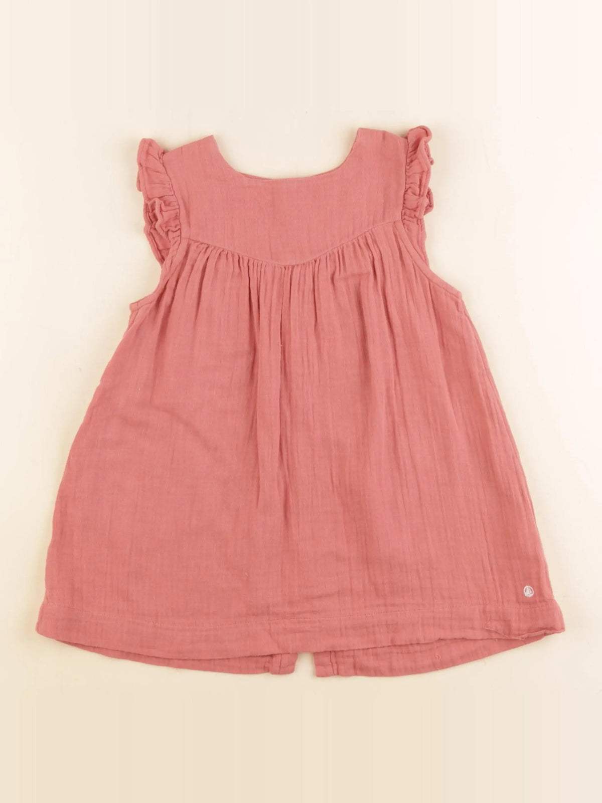 Petit Bateau - robe rose - 2 ans