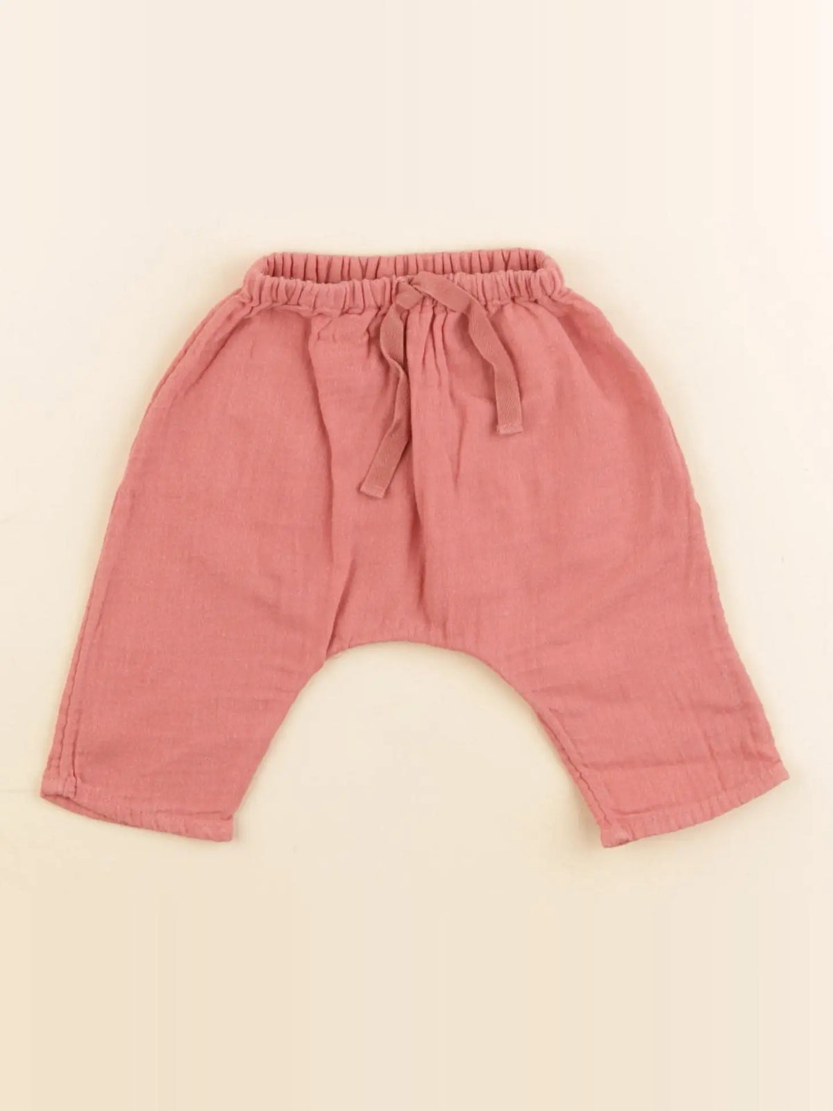 Petit Bateau - sarouel rose - 1 mois
