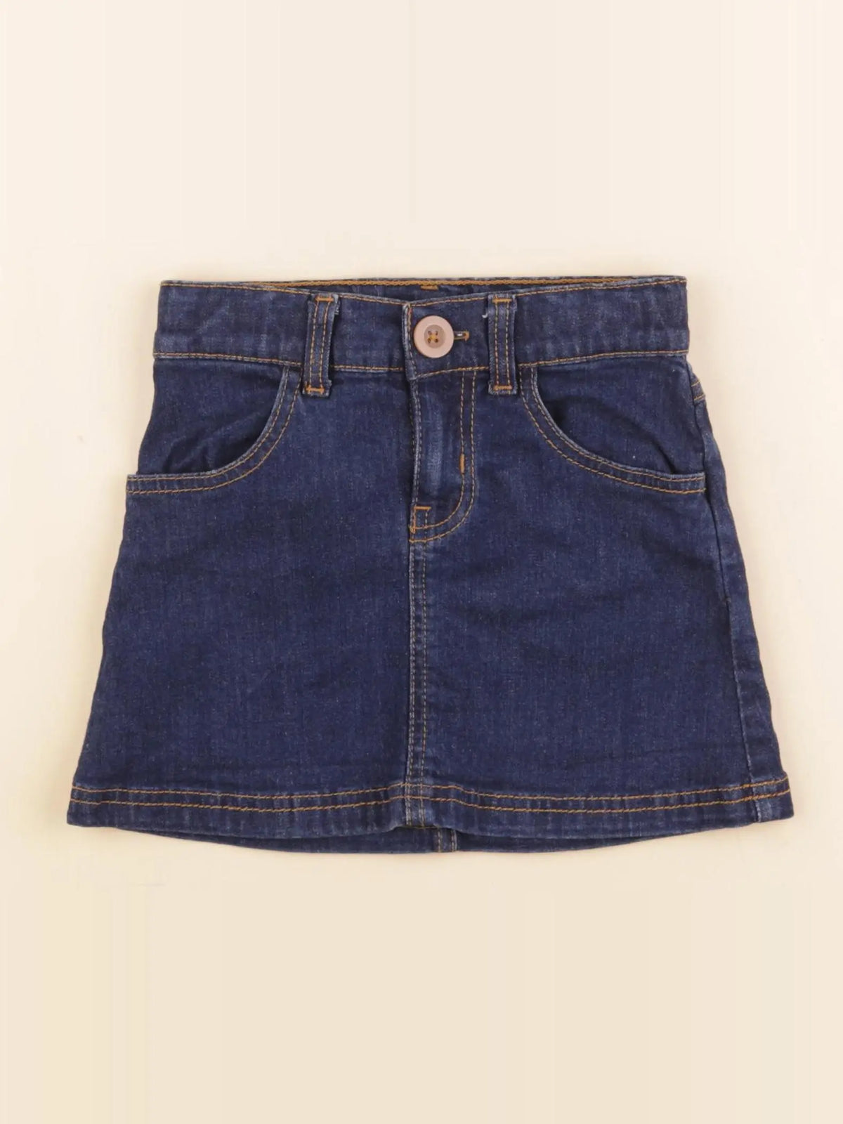 Petit Bateau - jupe bleu - 5 ans